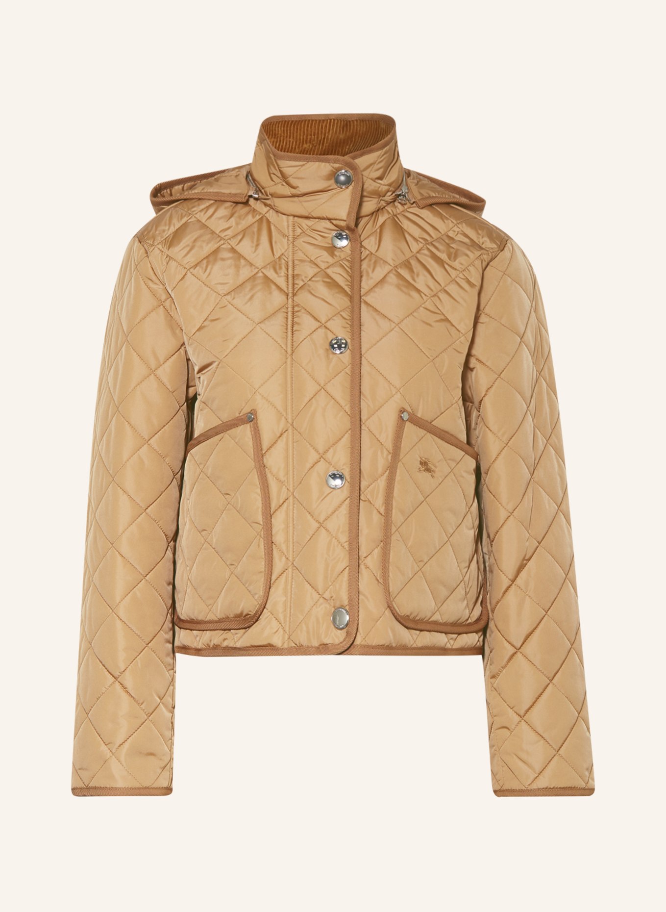 BURBERRY Quilted jacket HUMBIE with detachable hood, Color: CAMEL (Image 1)