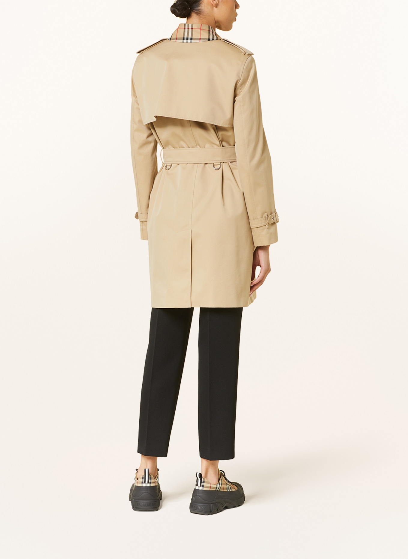 BURBERRY Trench coat MONTROSE, Color: BEIGE (Image 3)