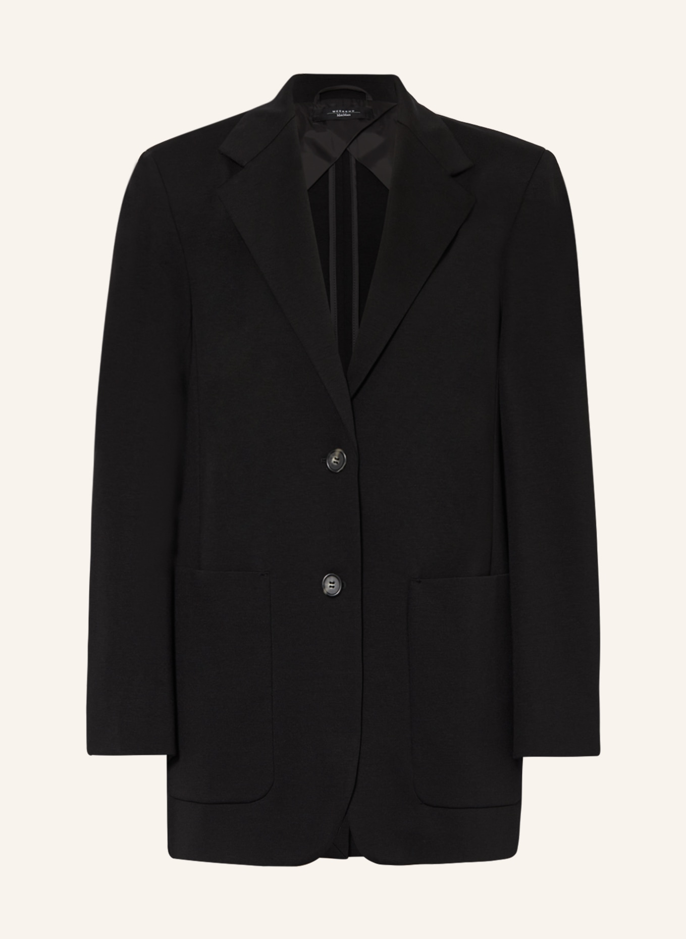 WEEKEND MaxMara Jersey blazer MELFI, Color: BLACK (Image 1)