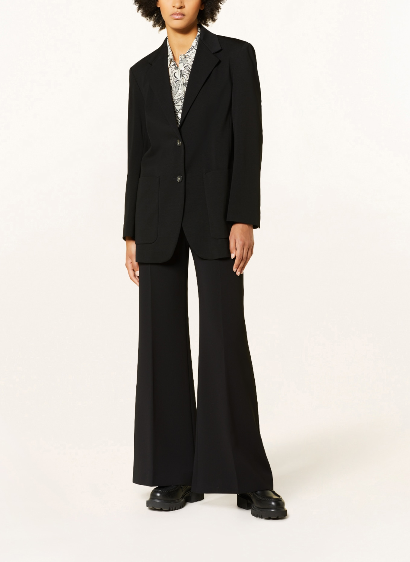 WEEKEND MaxMara Jersey blazer MELFI, Color: BLACK (Image 2)