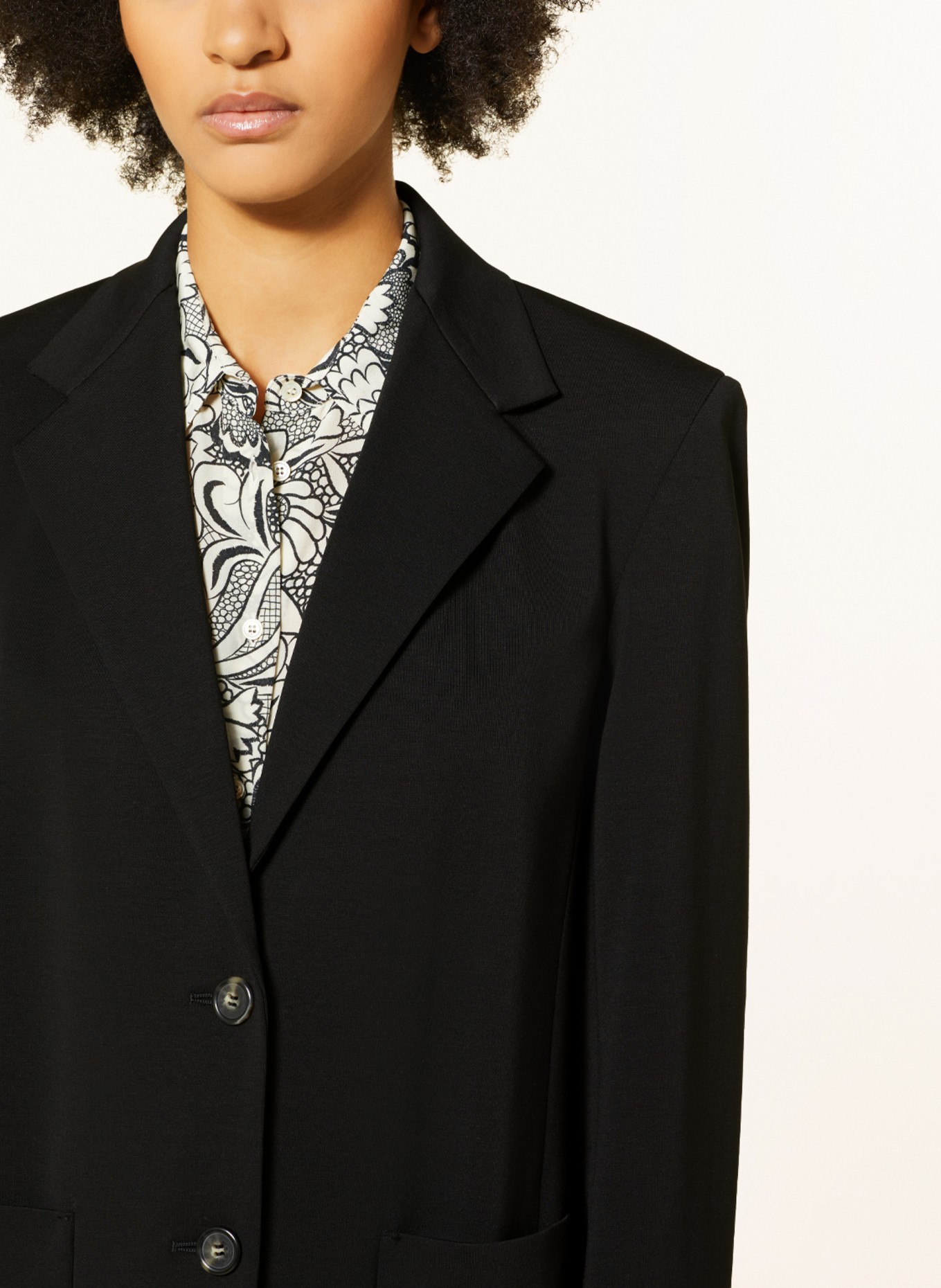 WEEKEND MaxMara Jersey blazer MELFI, Color: BLACK (Image 4)