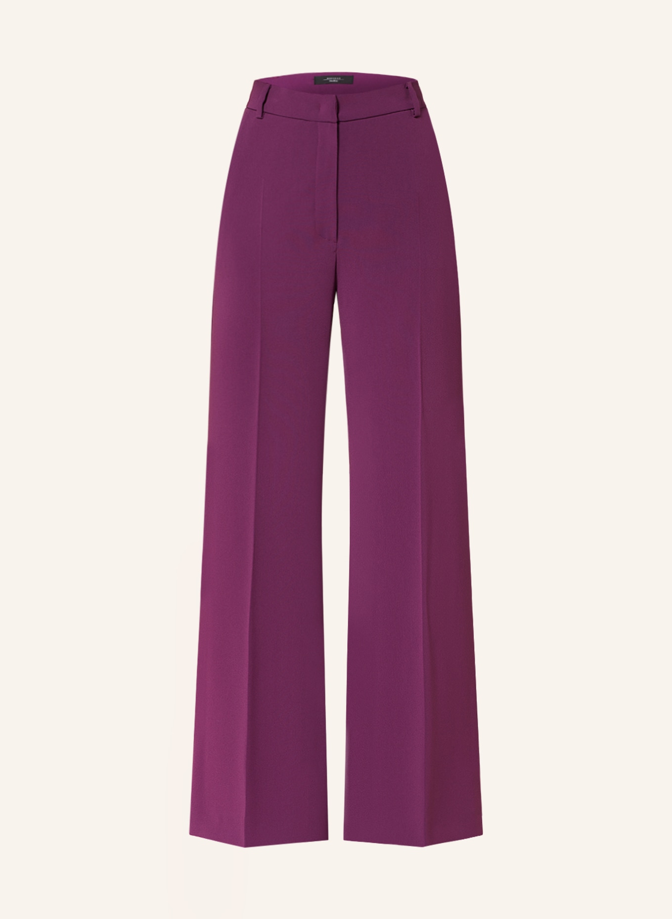 WEEKEND MaxMara Wide leg trousers OVADA, Color: FUCHSIA (Image 1)