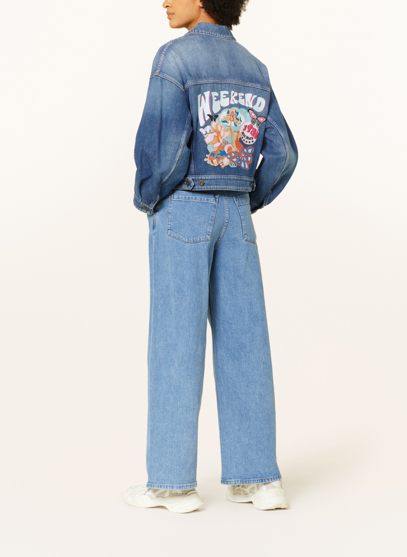 WEEKEND MaxMara Kurtka jeansowa GLENN, Kolor: GRANATOWY (Obrazek 2)