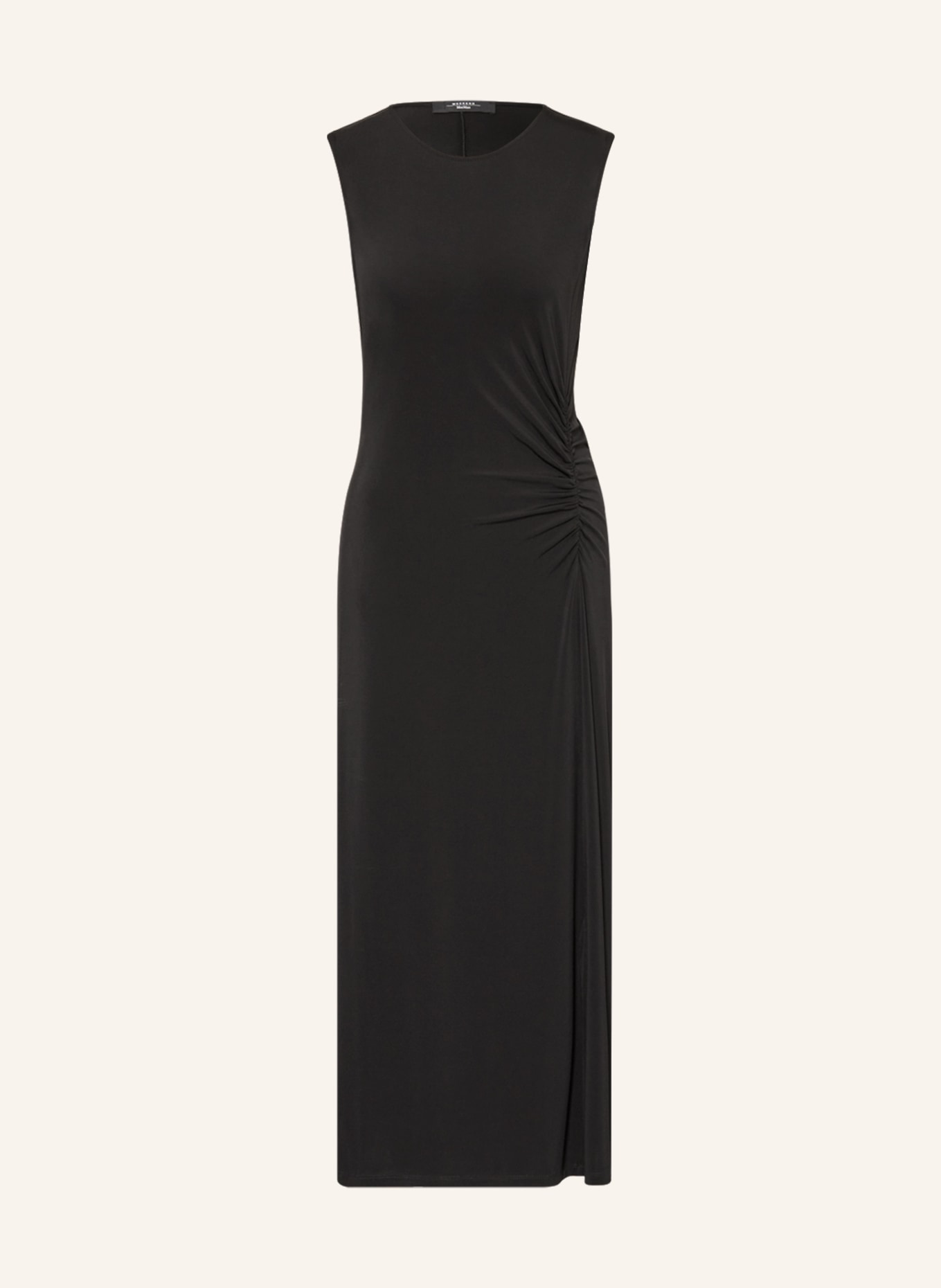 WEEKEND MaxMara Jersey dress PALMAS, Color: BLACK (Image 1)