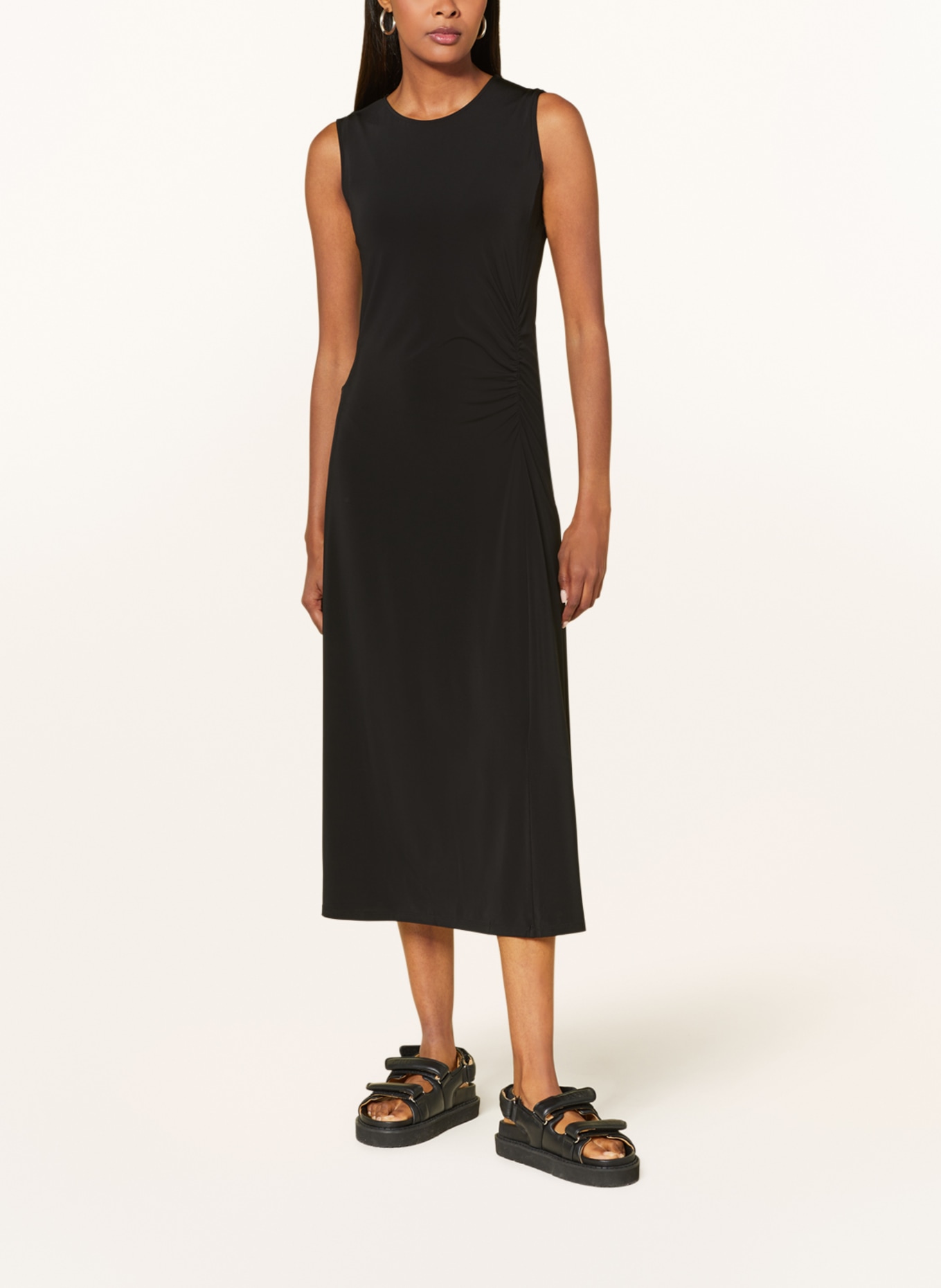 WEEKEND MaxMara Jersey dress PALMAS, Color: BLACK (Image 2)