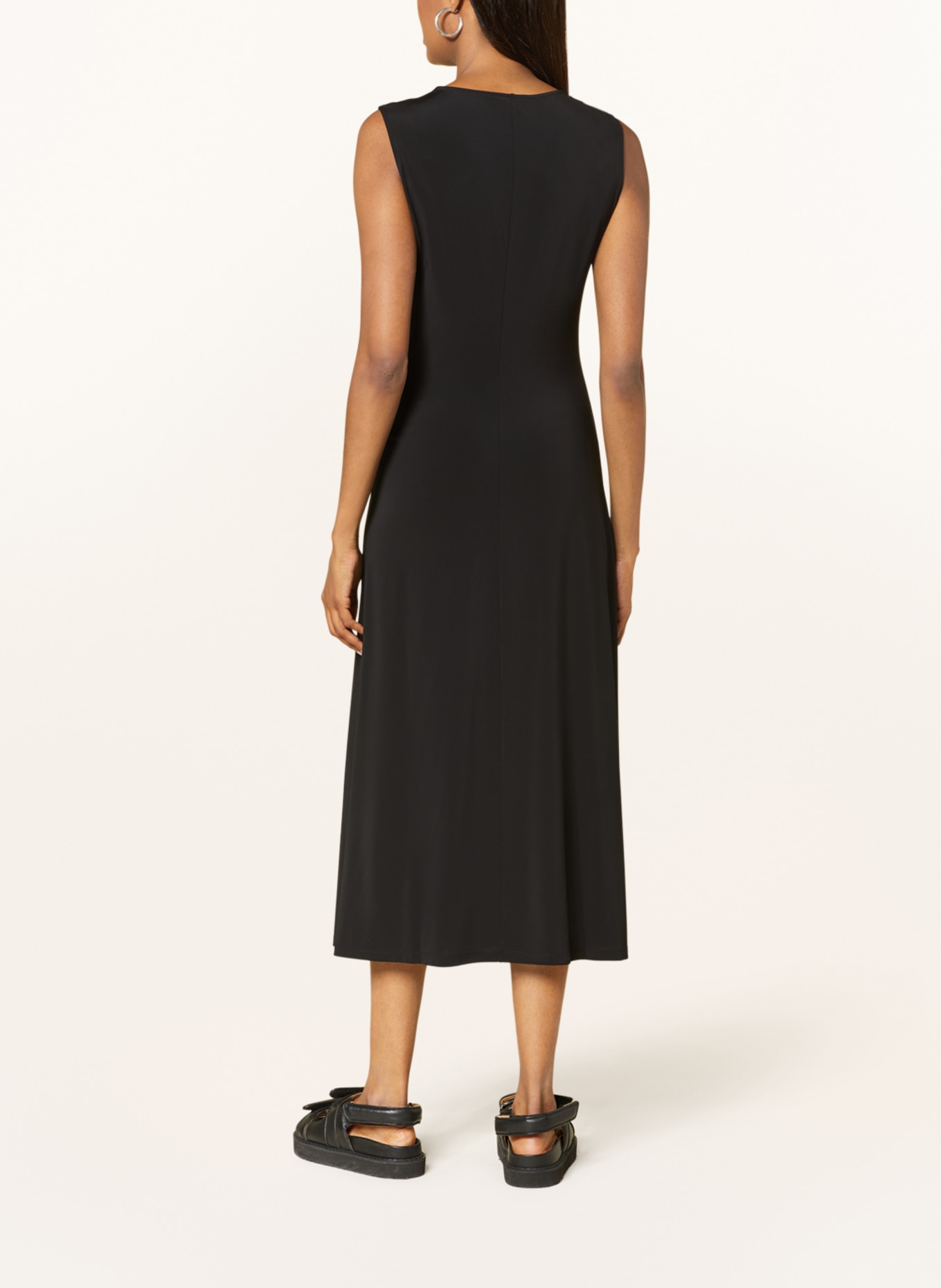 WEEKEND MaxMara Jersey dress PALMAS, Color: BLACK (Image 3)