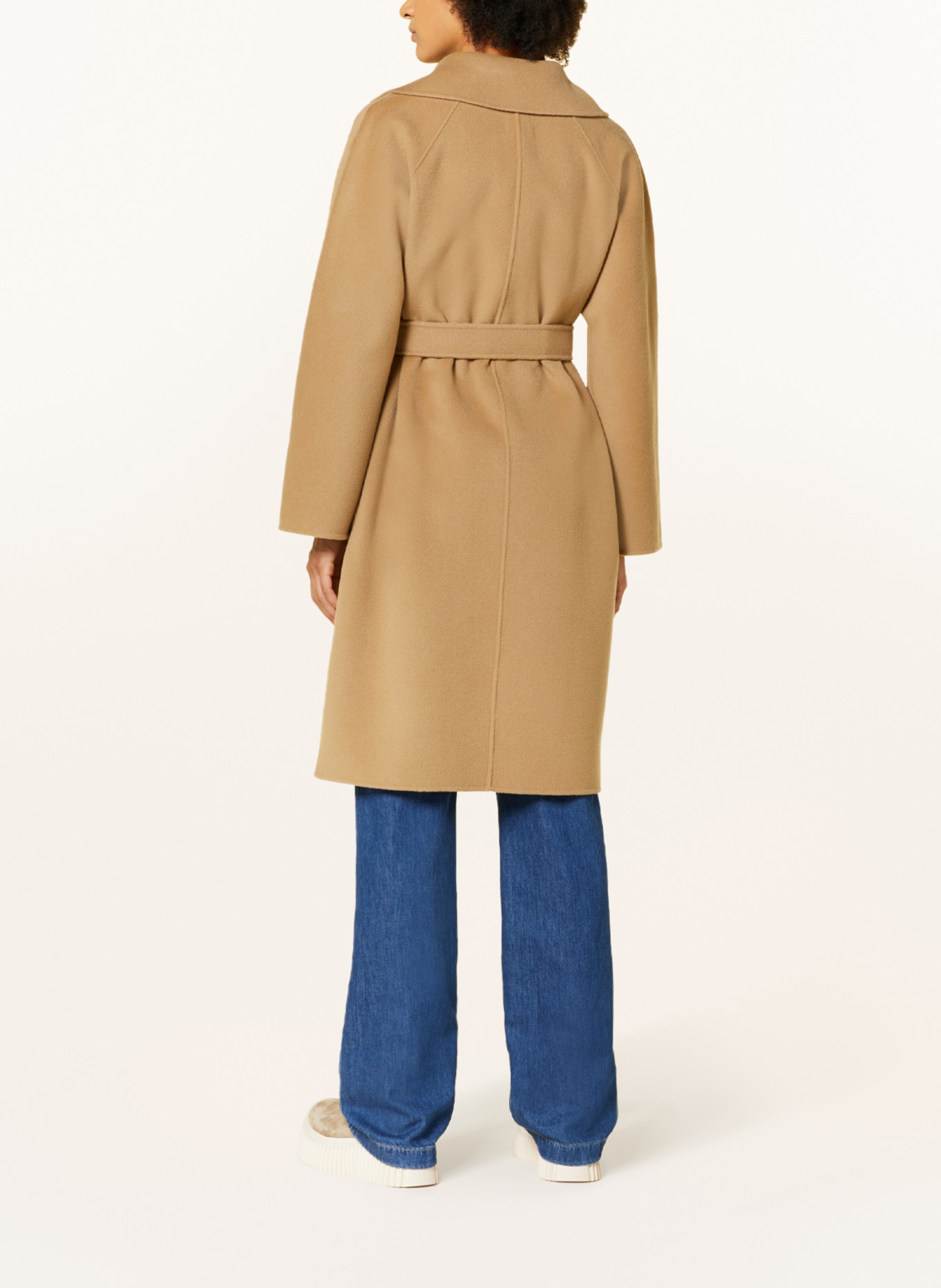 WEEKEND MaxMara Wool coat ROVO, Color: CAMEL (Image 3)