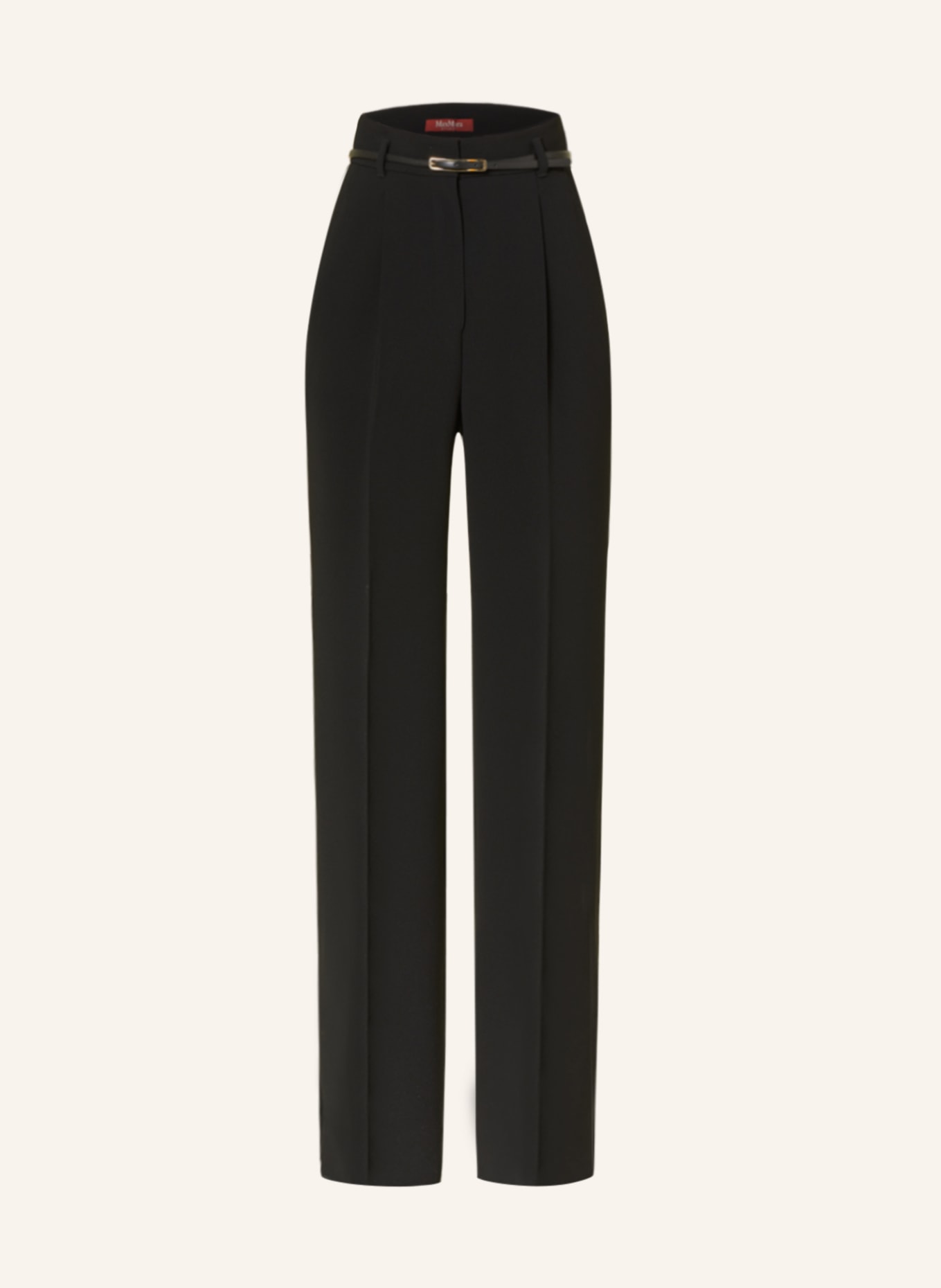 MaxMara STUDIO Wide leg trousers GHISA, Color: BLACK (Image 1)