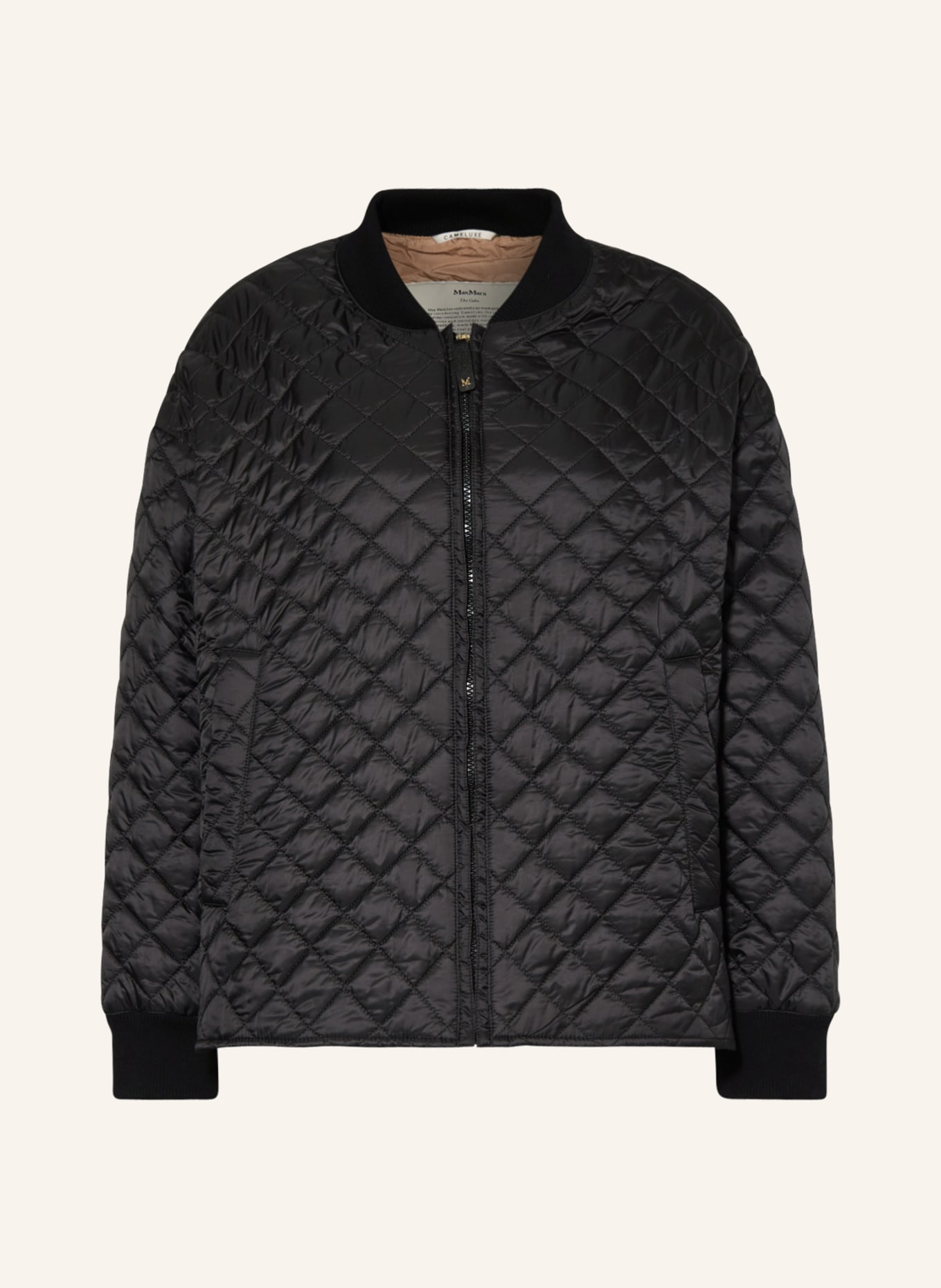 Max Mara Bomber jacket MAYA, Color: BLACK (Image 1)