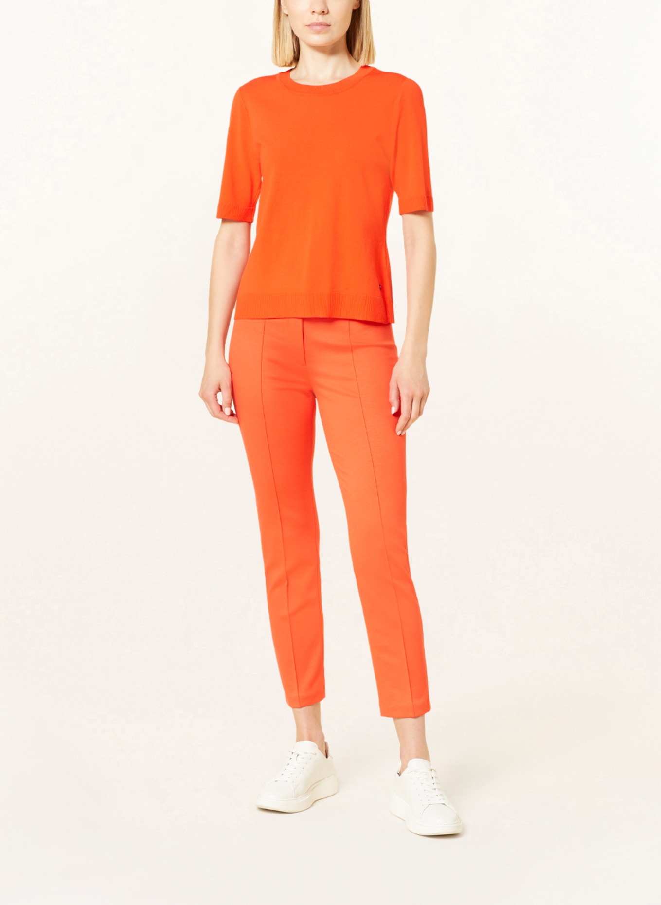 MARC CAIN 7/8 trousers SYDNEY, Color: RED (Image 2)