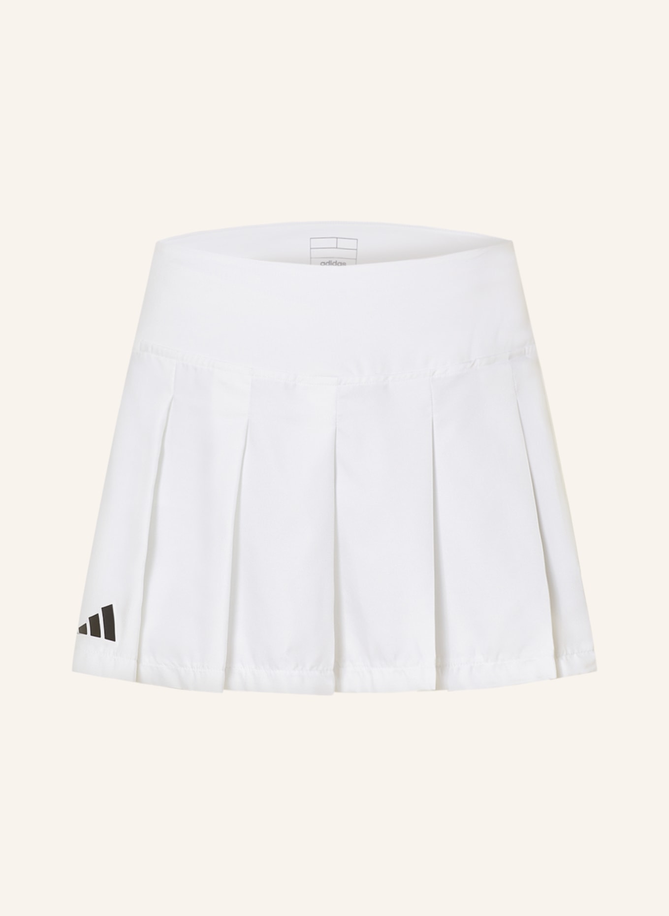 adidas Tennis skirt AEROREADY PRO, Color: WHITE (Image 1)