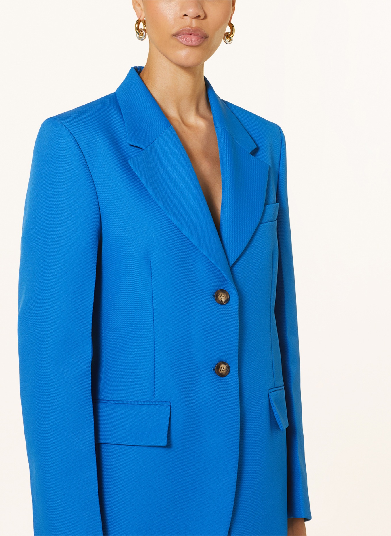 VICTORIABECKHAM Blazer, Color: BLUE (Image 4)