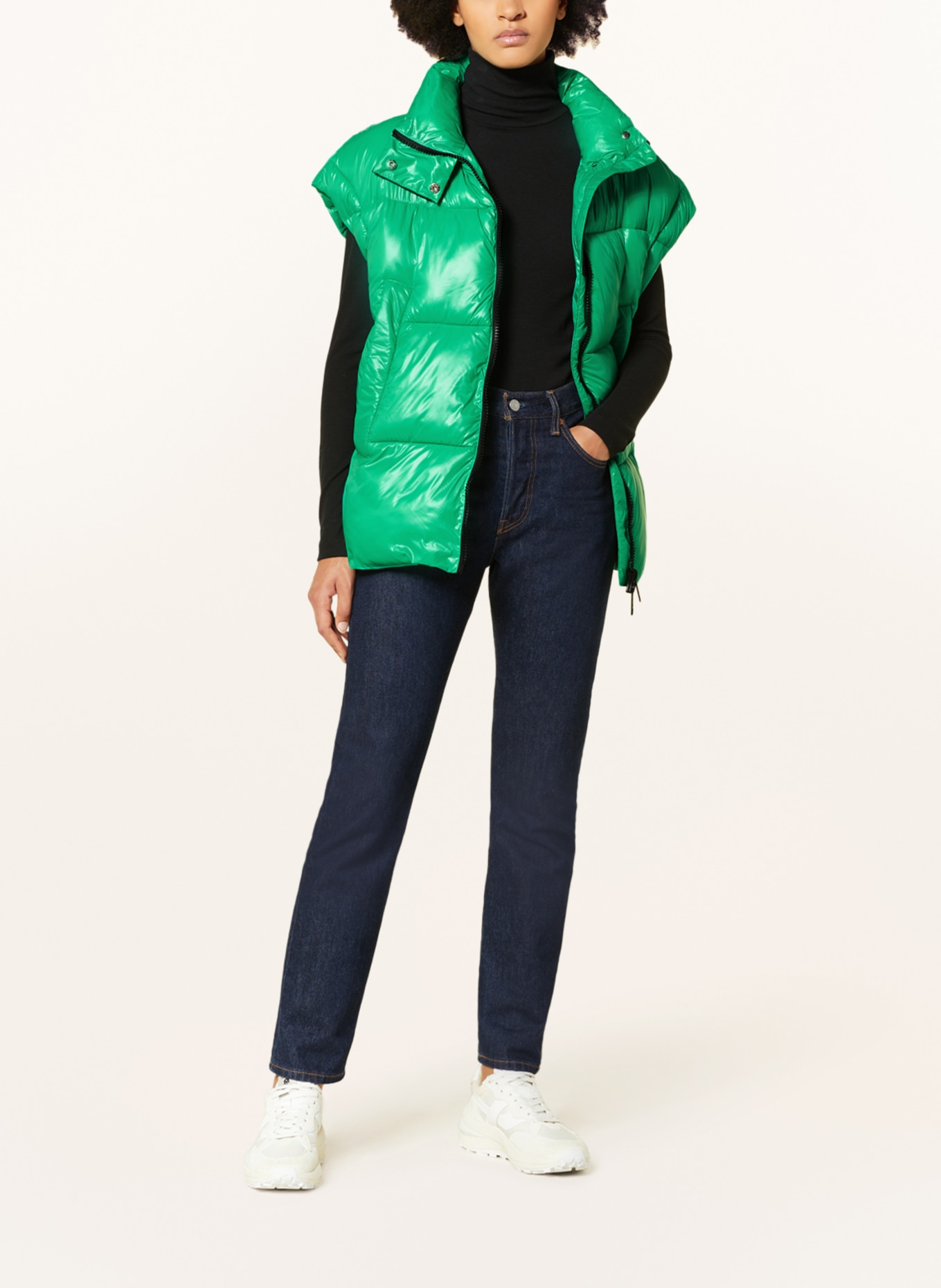 LIEBLINGSSTÜCK Quilted vest, Color: GREEN (Image 2)