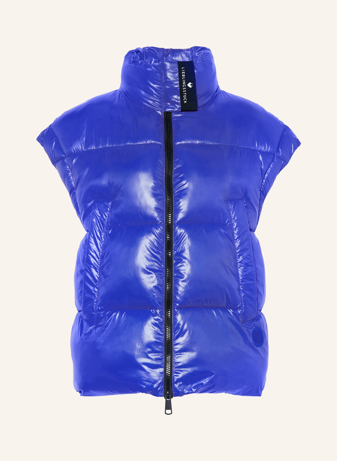 LIEBLINGSSTÜCK Quilted vest, Color: BLUE (Image 1)