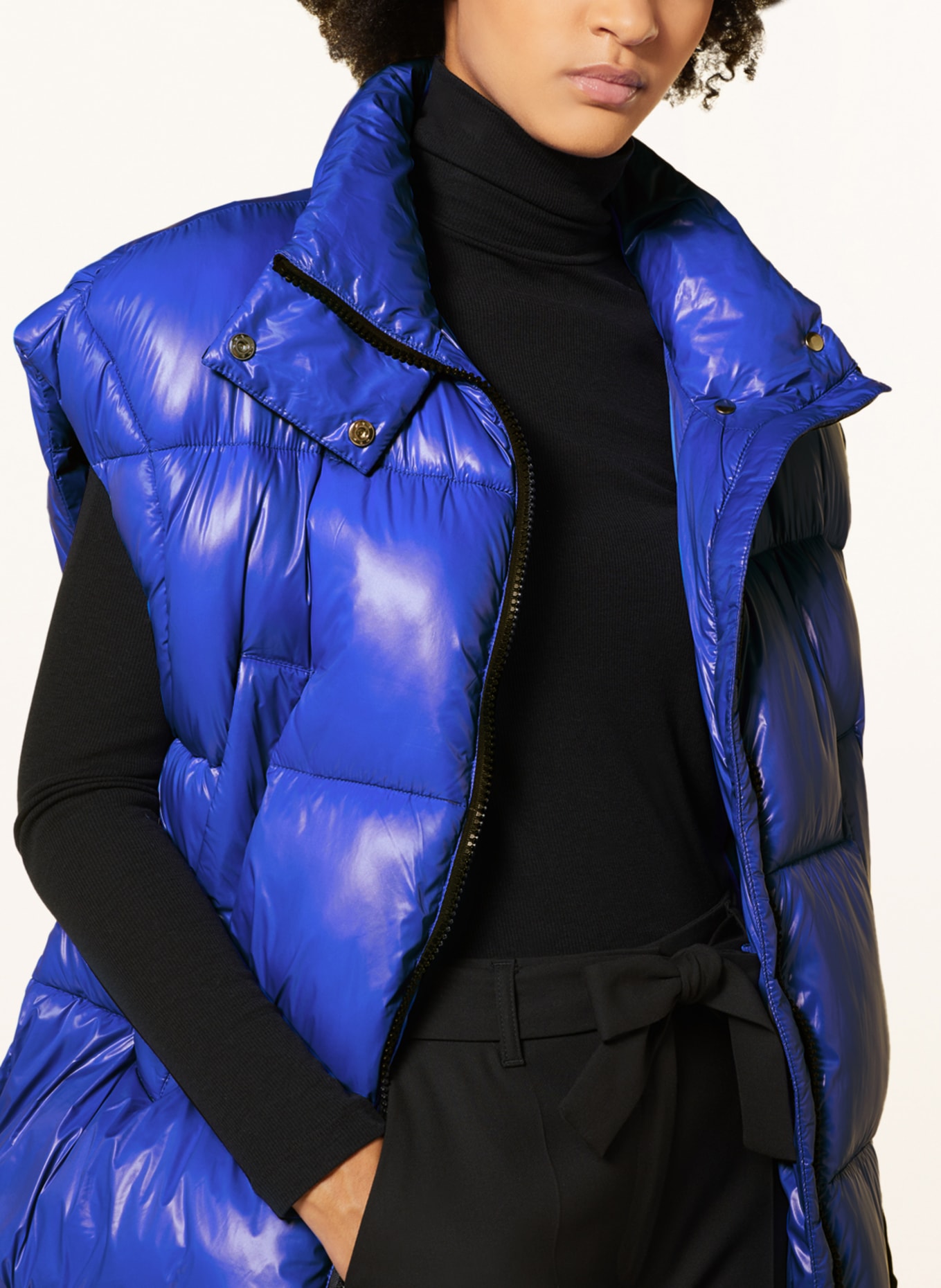 LIEBLINGSSTÜCK Quilted vest, Color: BLUE (Image 4)