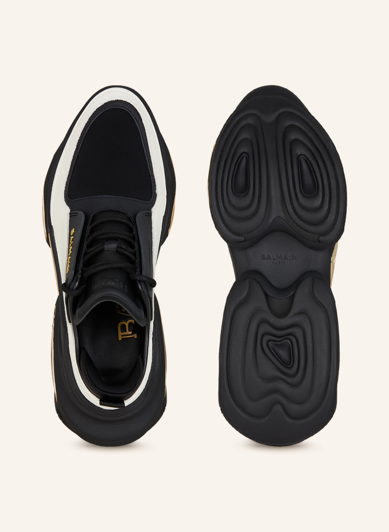 BALMAIN Sneakers B-BOLD, Color: BLACK/ WHITE (Image 5)