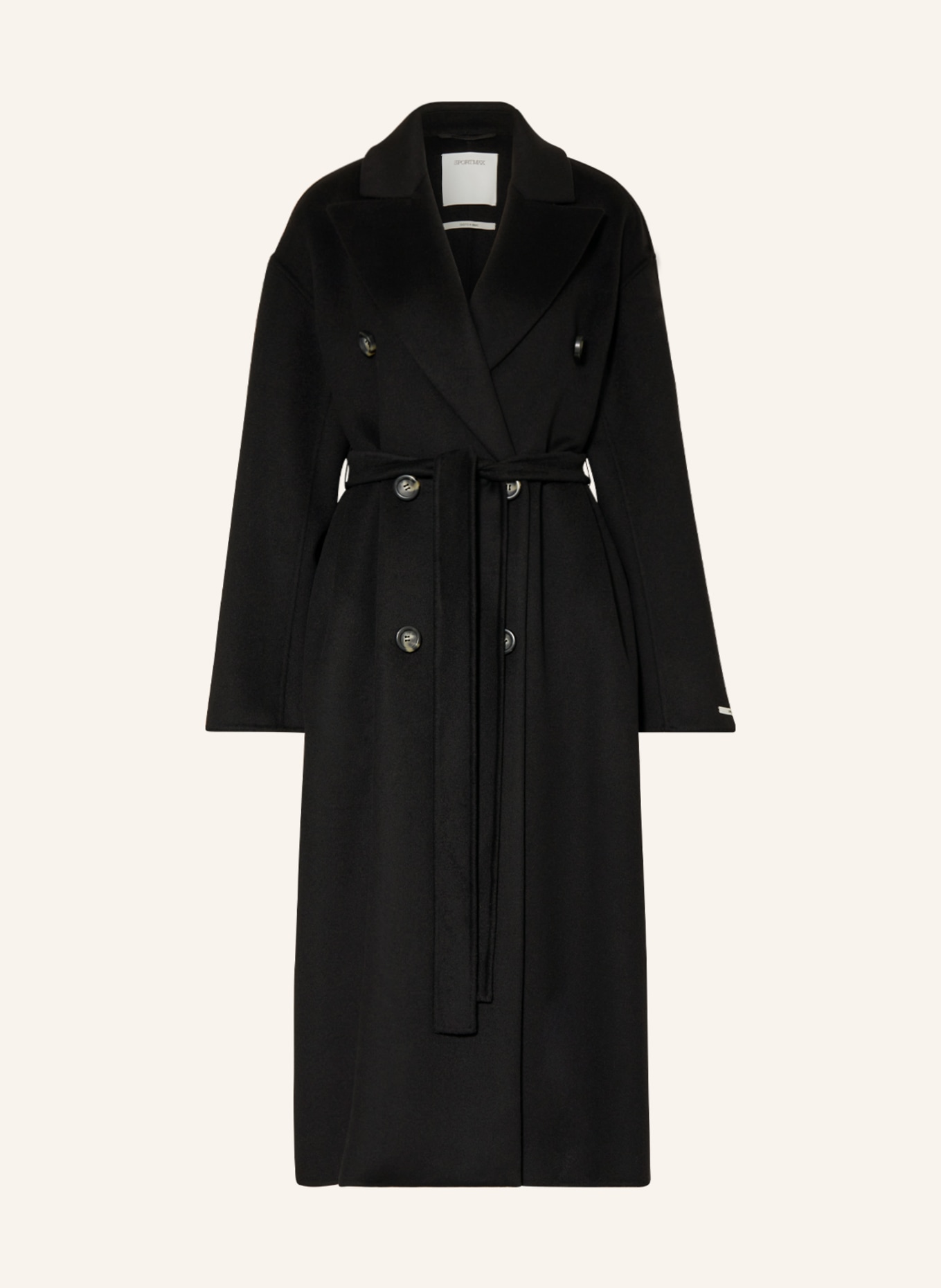 SPORTMAX Wool coat DRAGHI, Color: BLACK (Image 1)