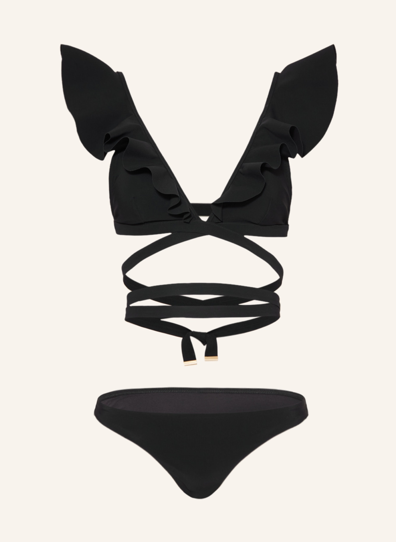 ZIMMERMANN Bustier-Bikini HALCYON, Farbe: SCHWARZ (Bild 1)