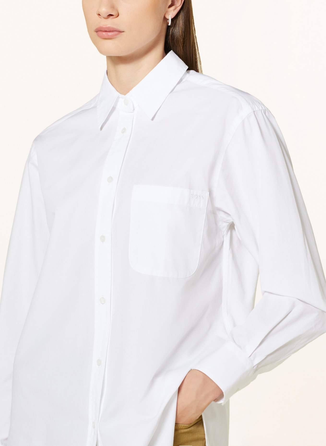BOSS Shirt blouse BOSTUCCI, Color: WHITE (Image 4)