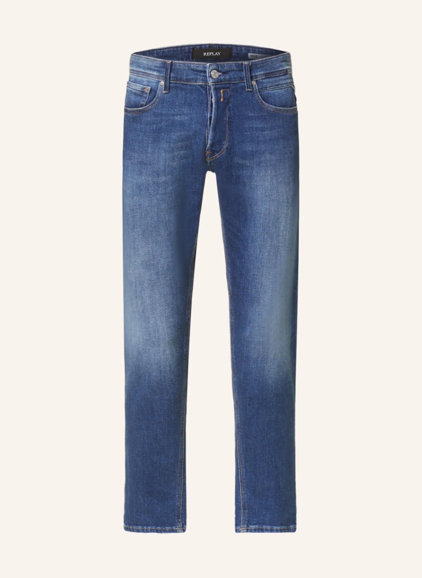 REPLAY Jeans WILLBI Regular Slim Fit, Farbe: 009 MEDIUM BLUE (Bild 1)