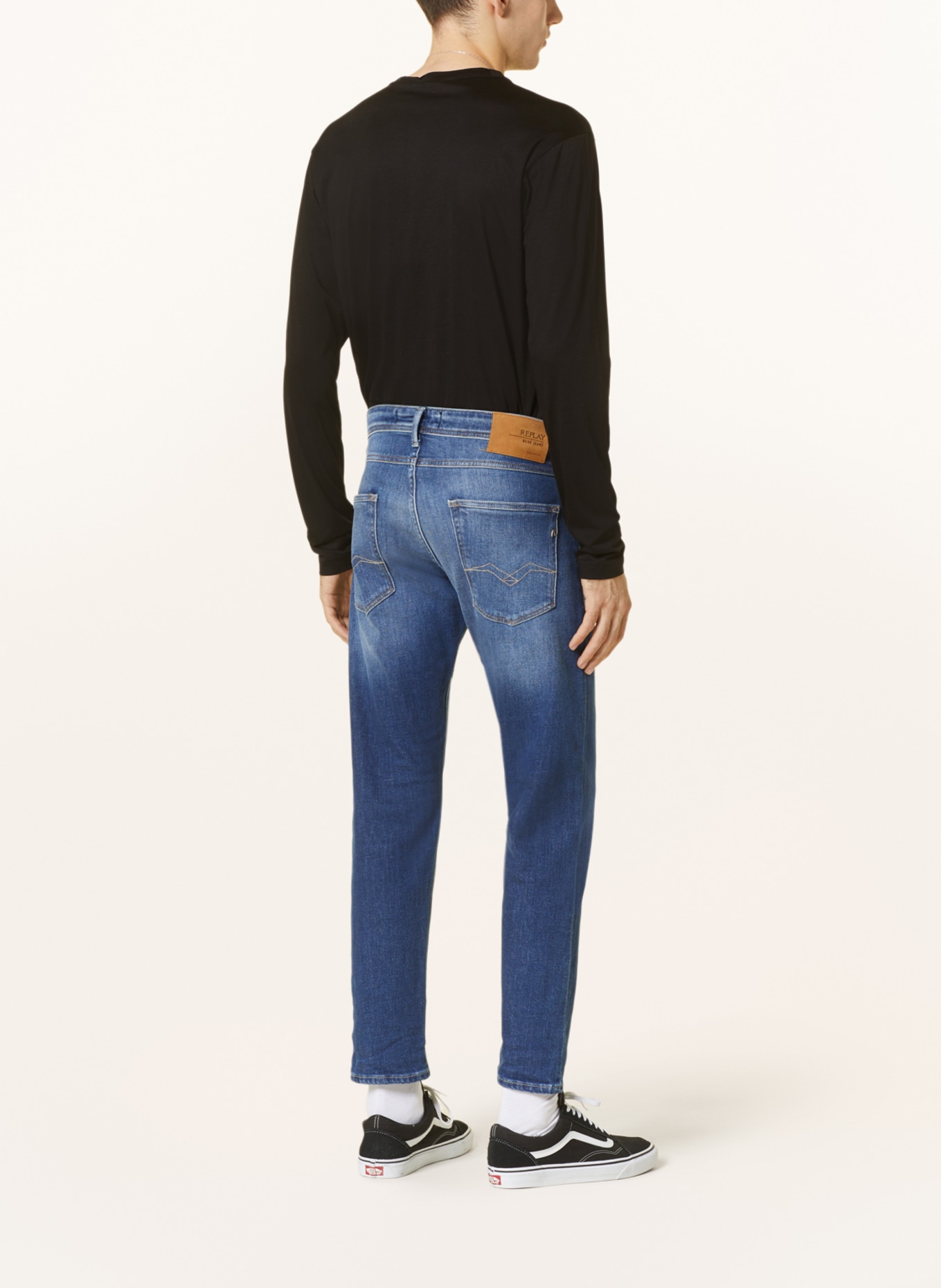 REPLAY Jeans WILLBI Regular Slim Fit, Farbe: 009 MEDIUM BLUE (Bild 3)