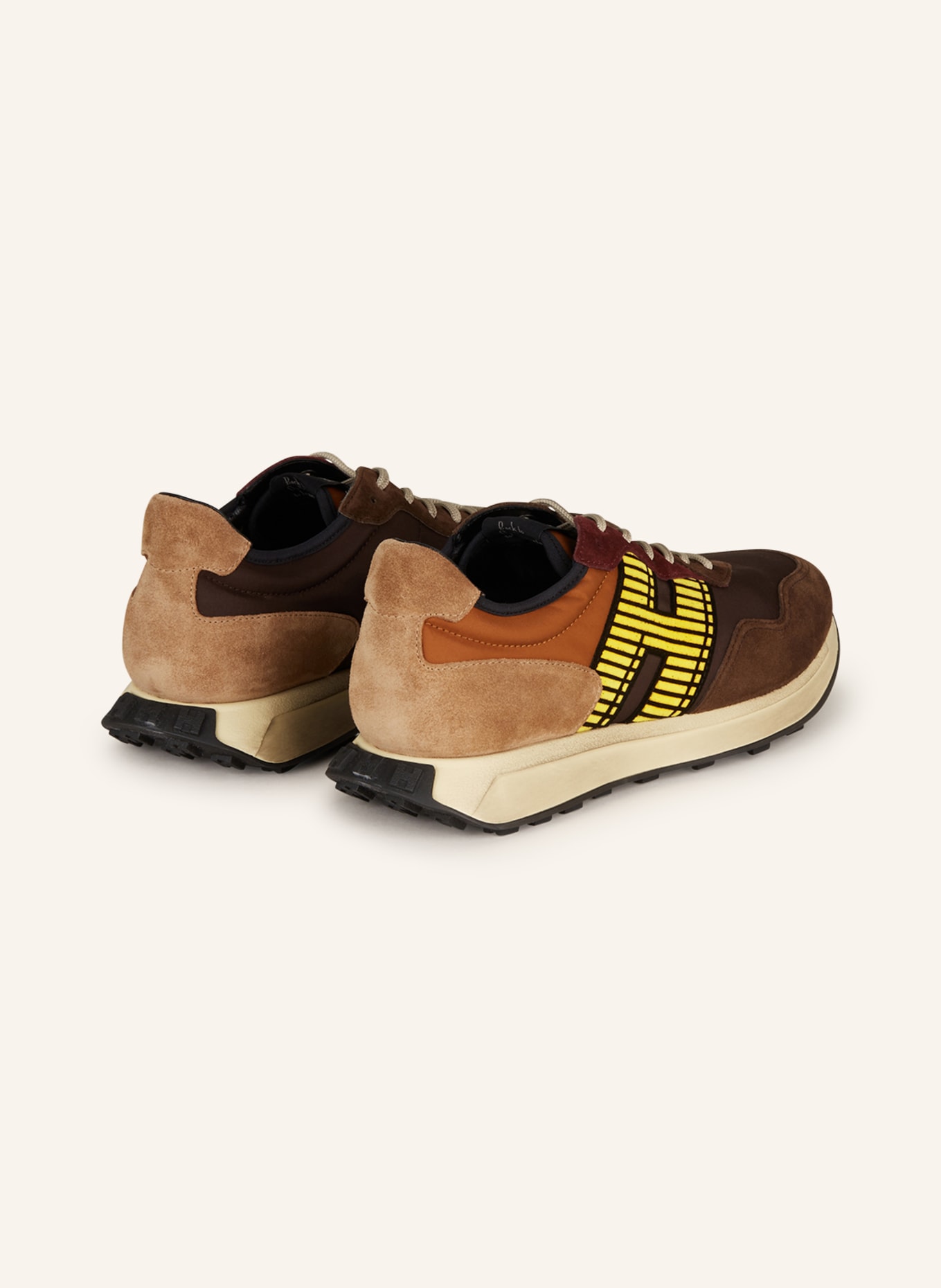 HOGAN Sneakers H601, Color: BROWN/ DARK YELLOW (Image 2)