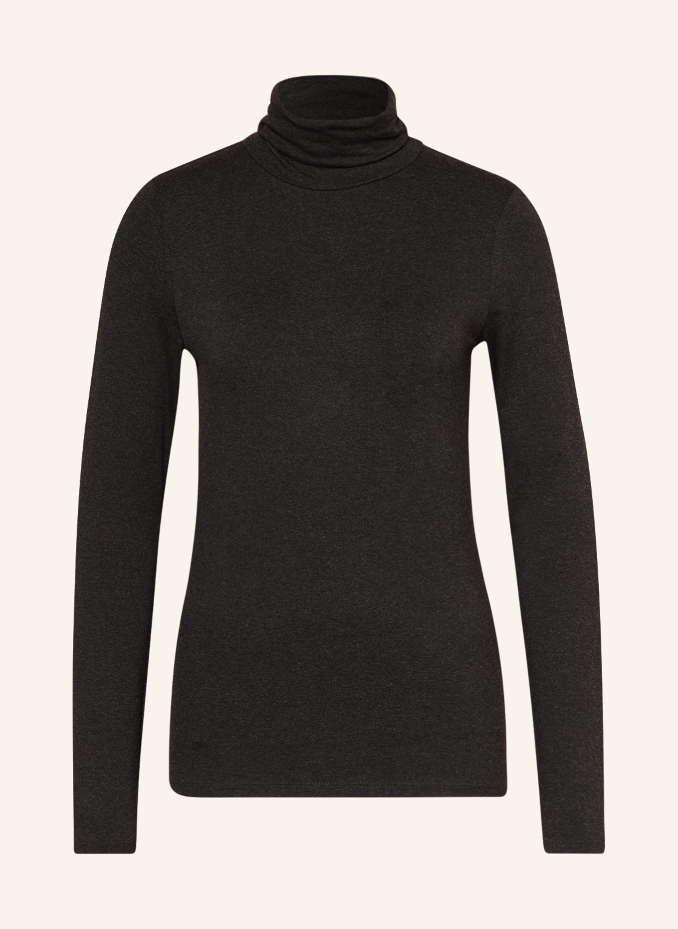 MAJESTIC FILATURES Rollkragenshirt: DUNKELGRAU