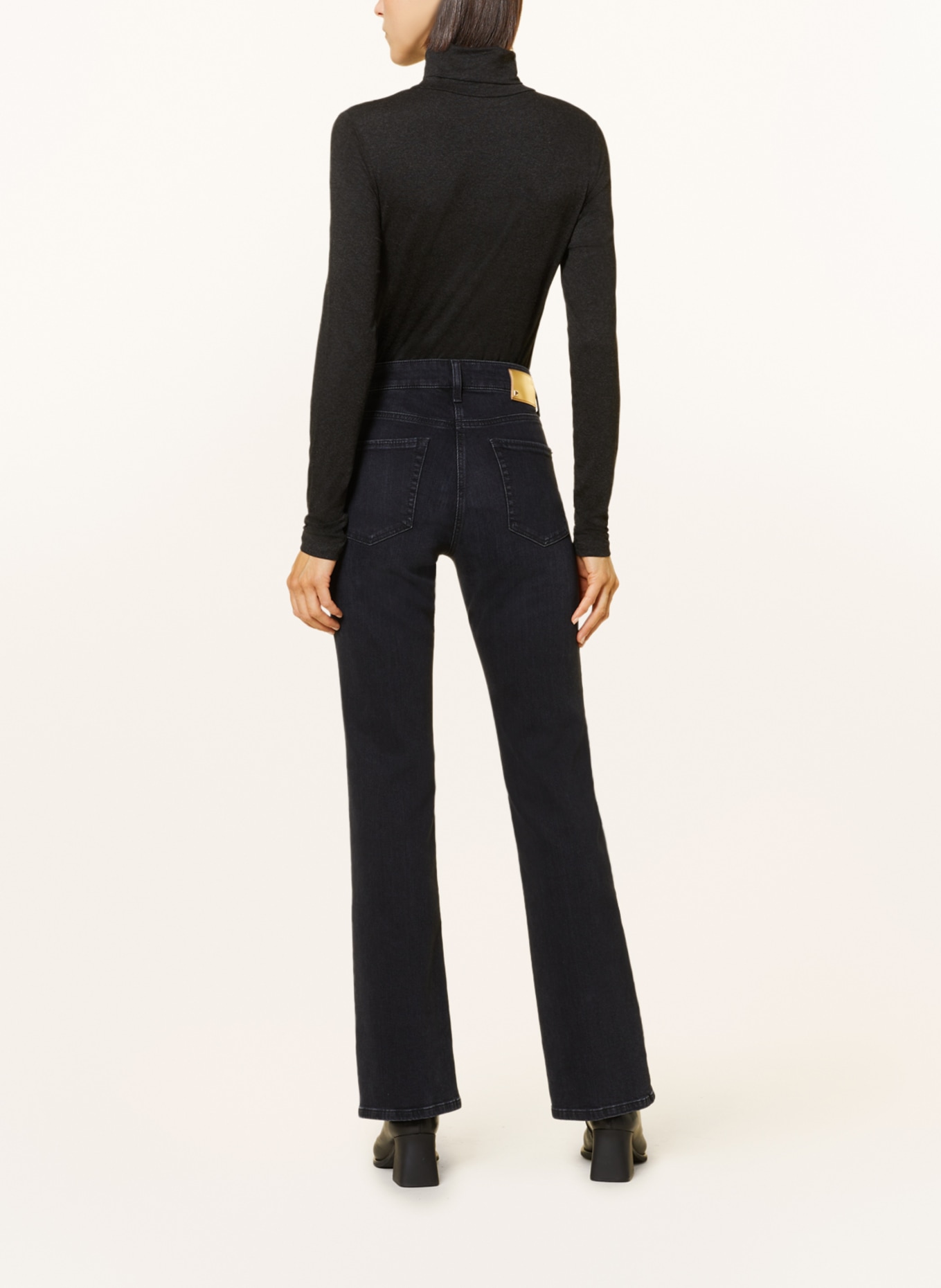 MAJESTIC FILATURES Rollkragenshirt: DUNKELGRAU