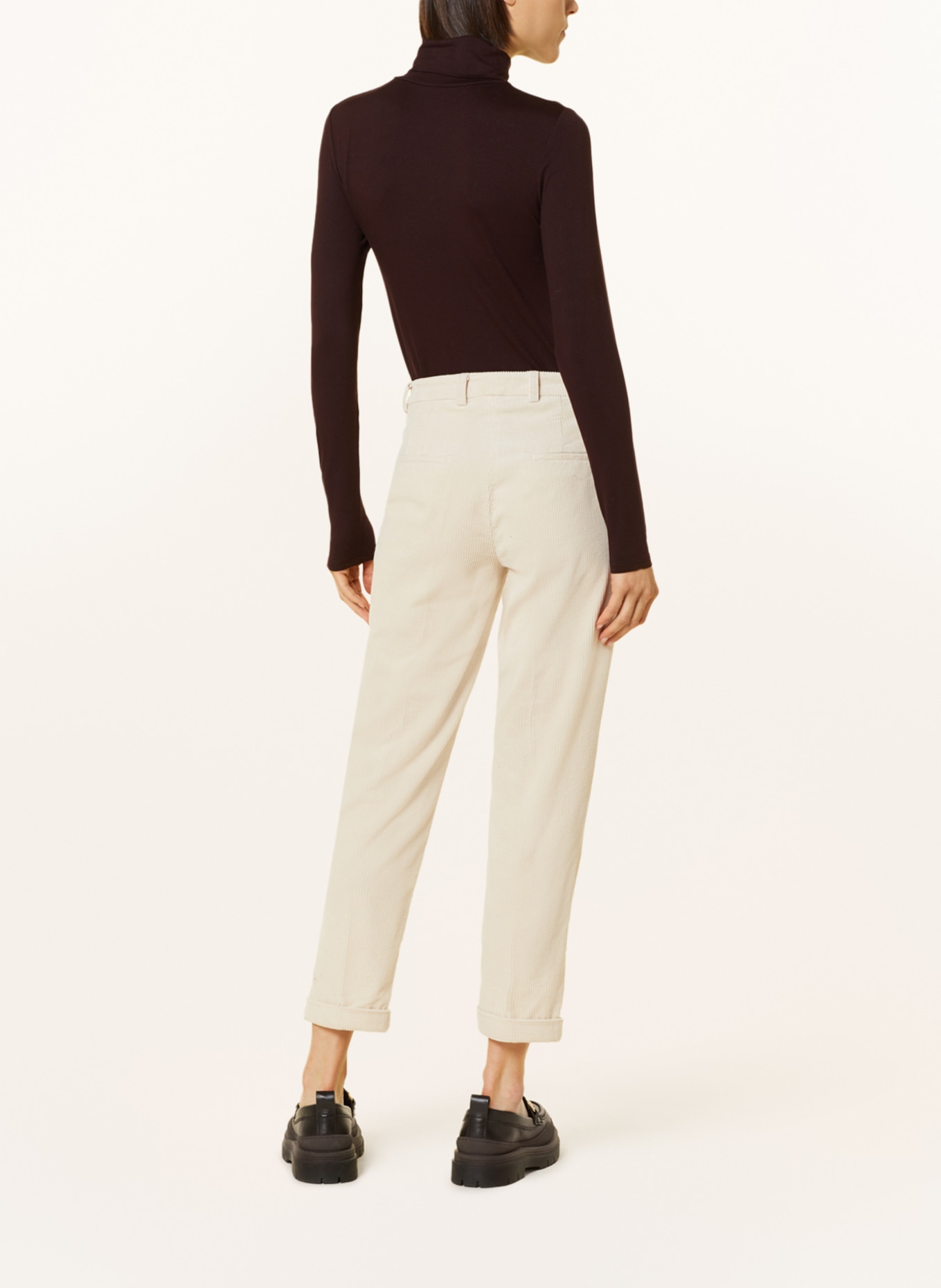 MAJESTIC FILATURES Rollkragenshirt: DUNKELLILA