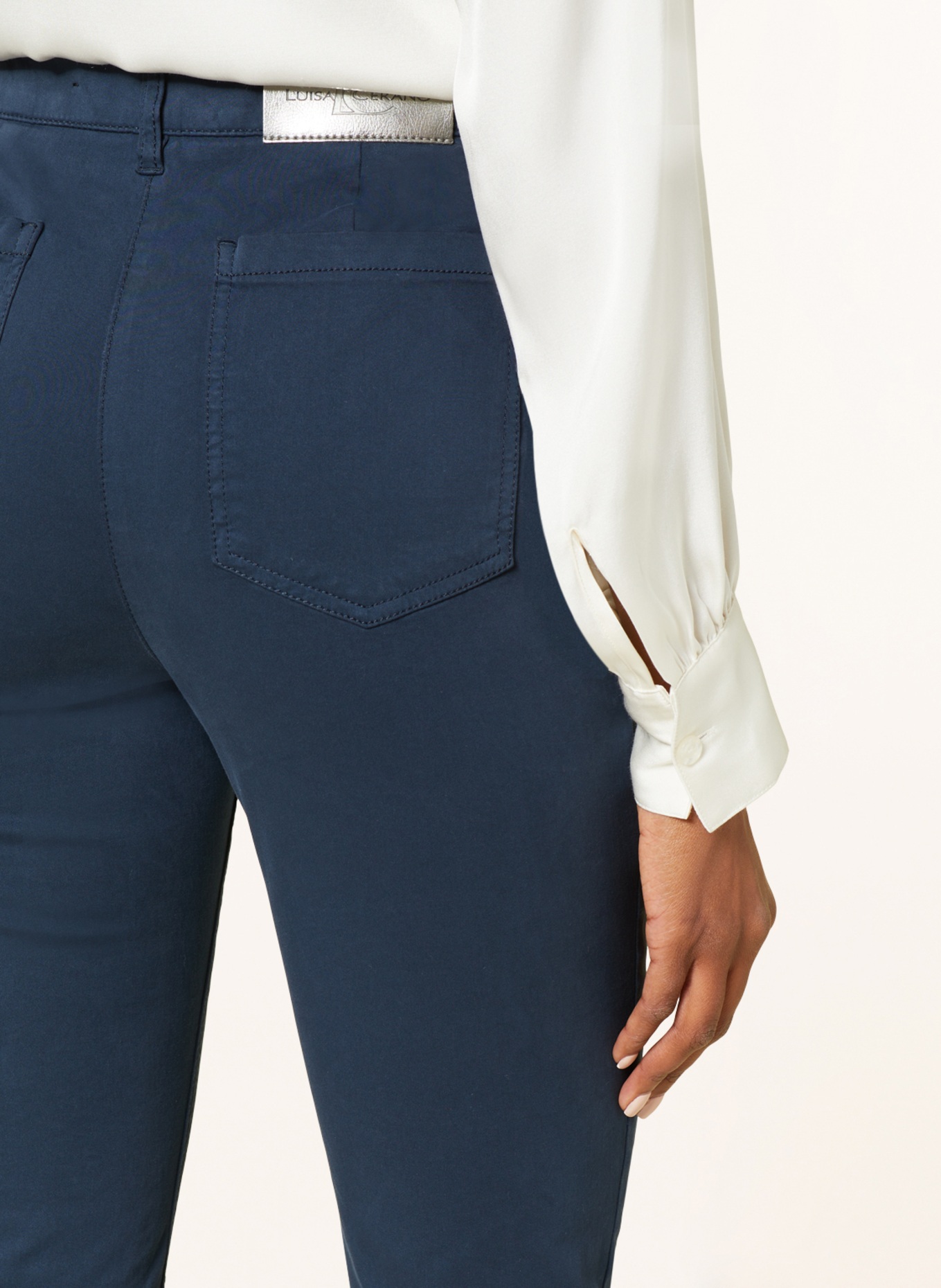 LUISA CERANO Flared Jeans, Farbe: DUNKELBLAU (Bild 5)