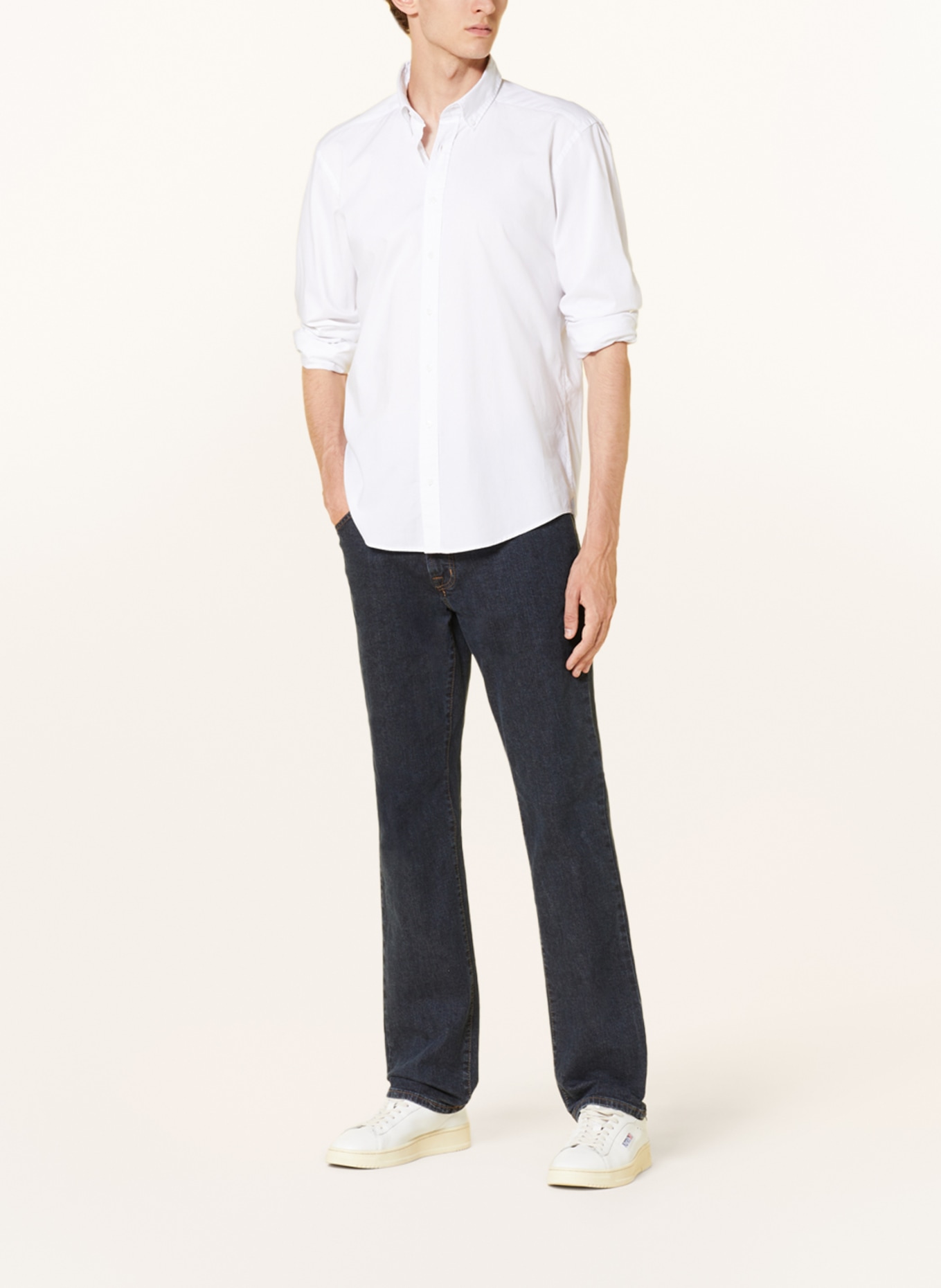 STROKESMAN'S Shirt regular fit, Color: WHITE (Image 2)