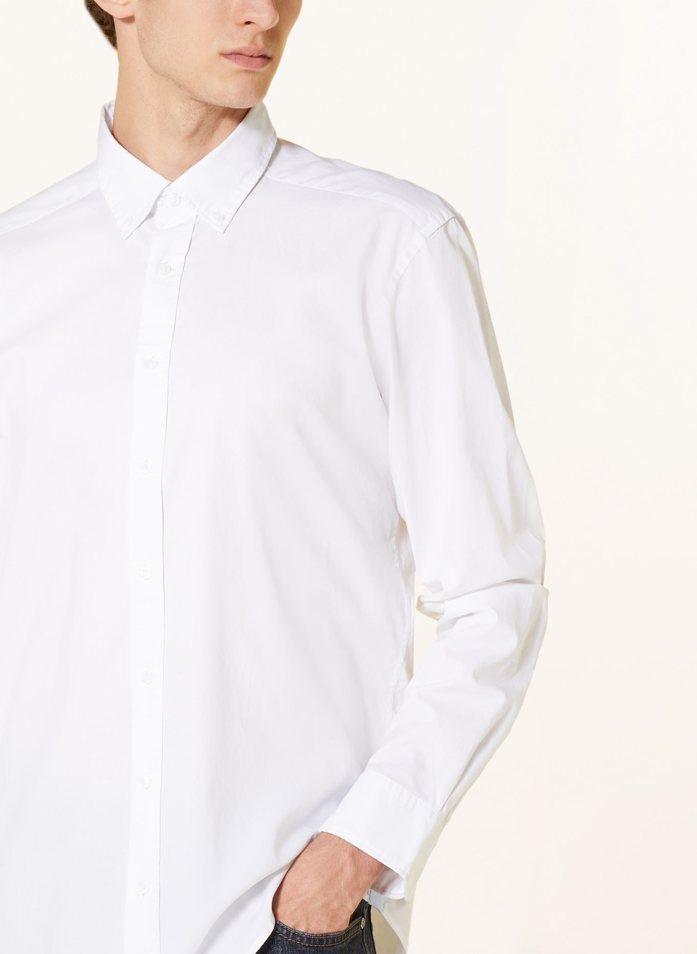 STROKESMAN'S Shirt regular fit, Color: WHITE (Image 4)