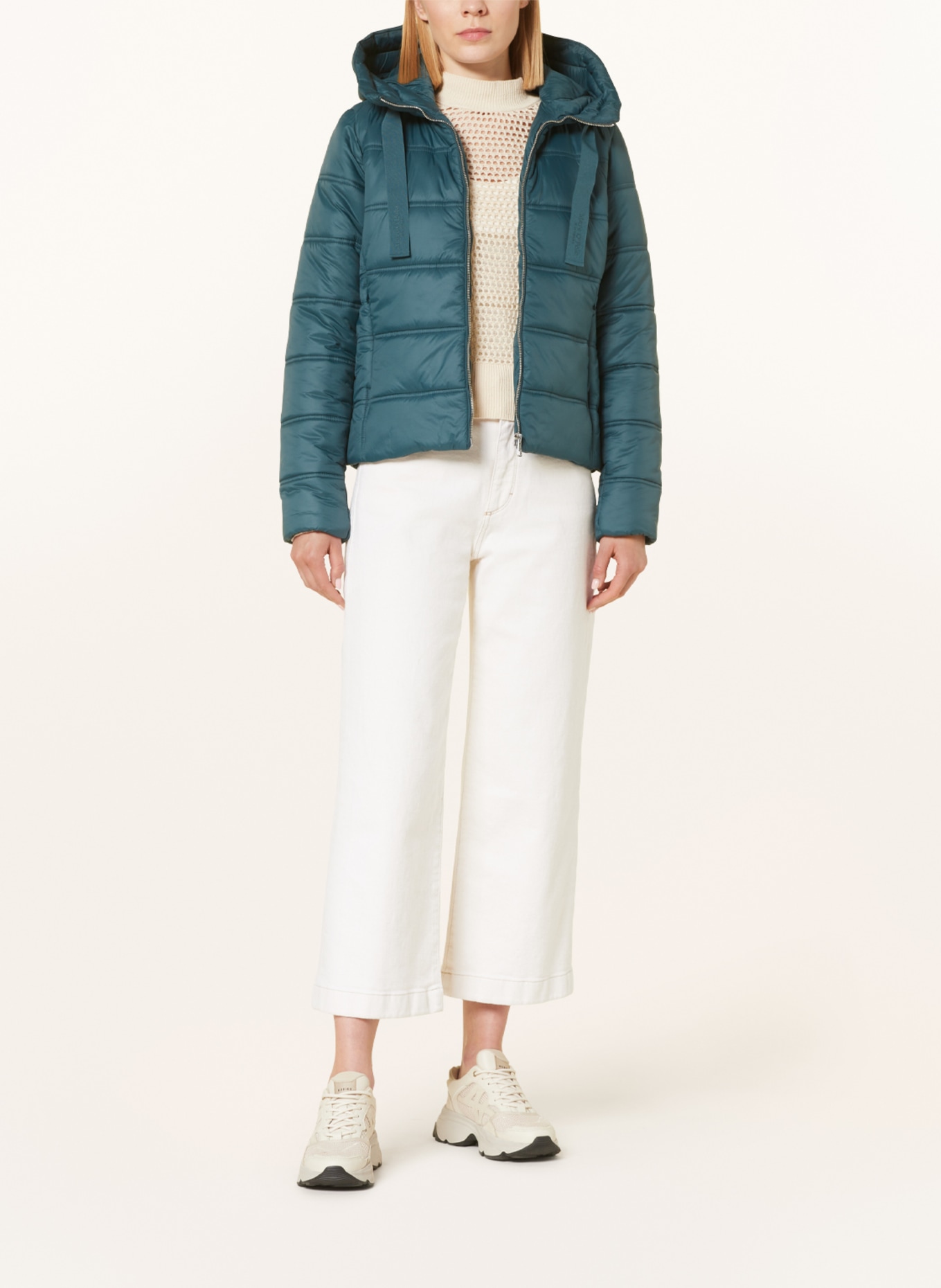 Marc O'Polo Quilted jacket, Color: TEAL (Image 2)