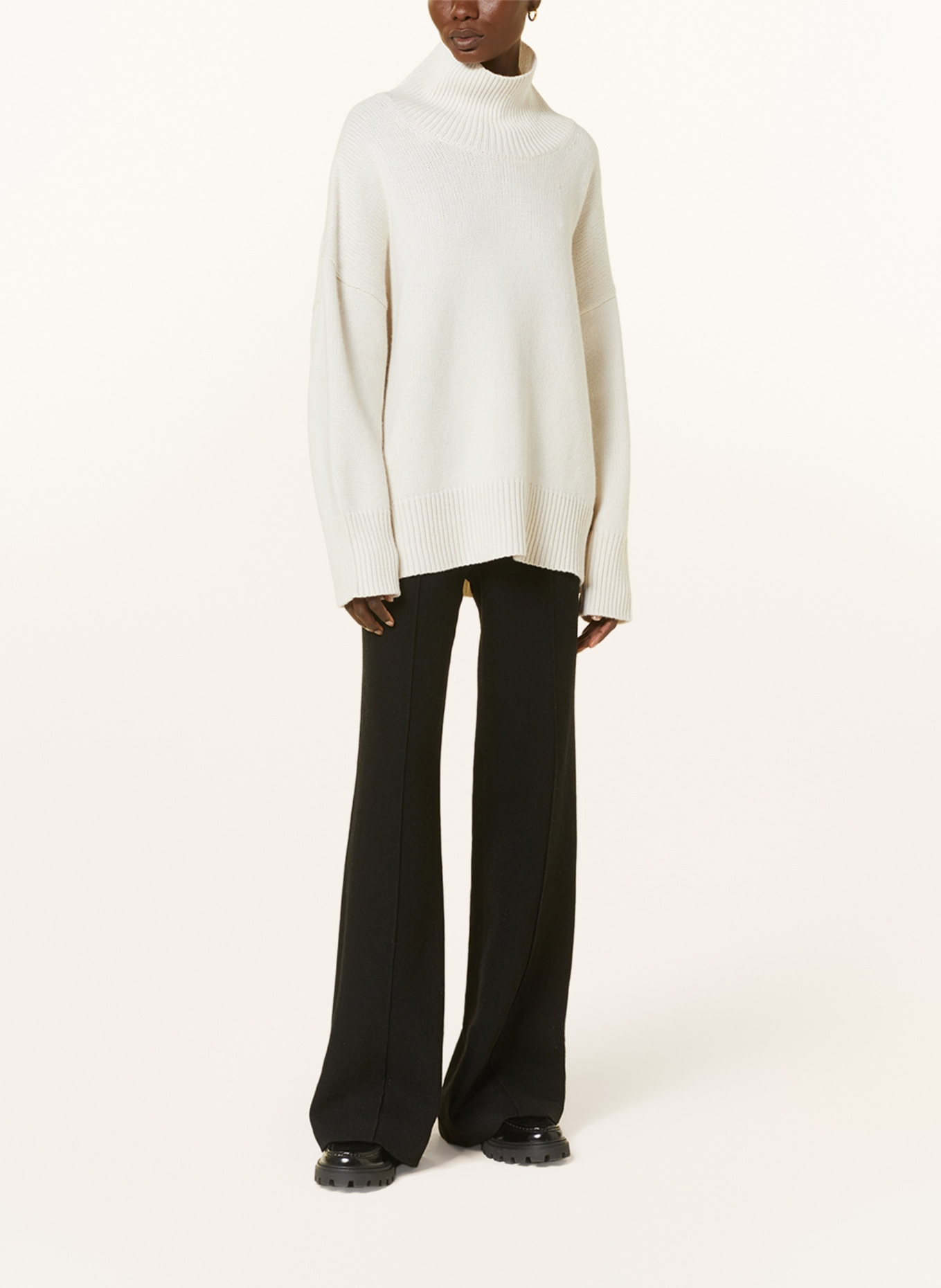 Chloé Turtleneck sweater in cashmere, Color: ECRU (Image 2)