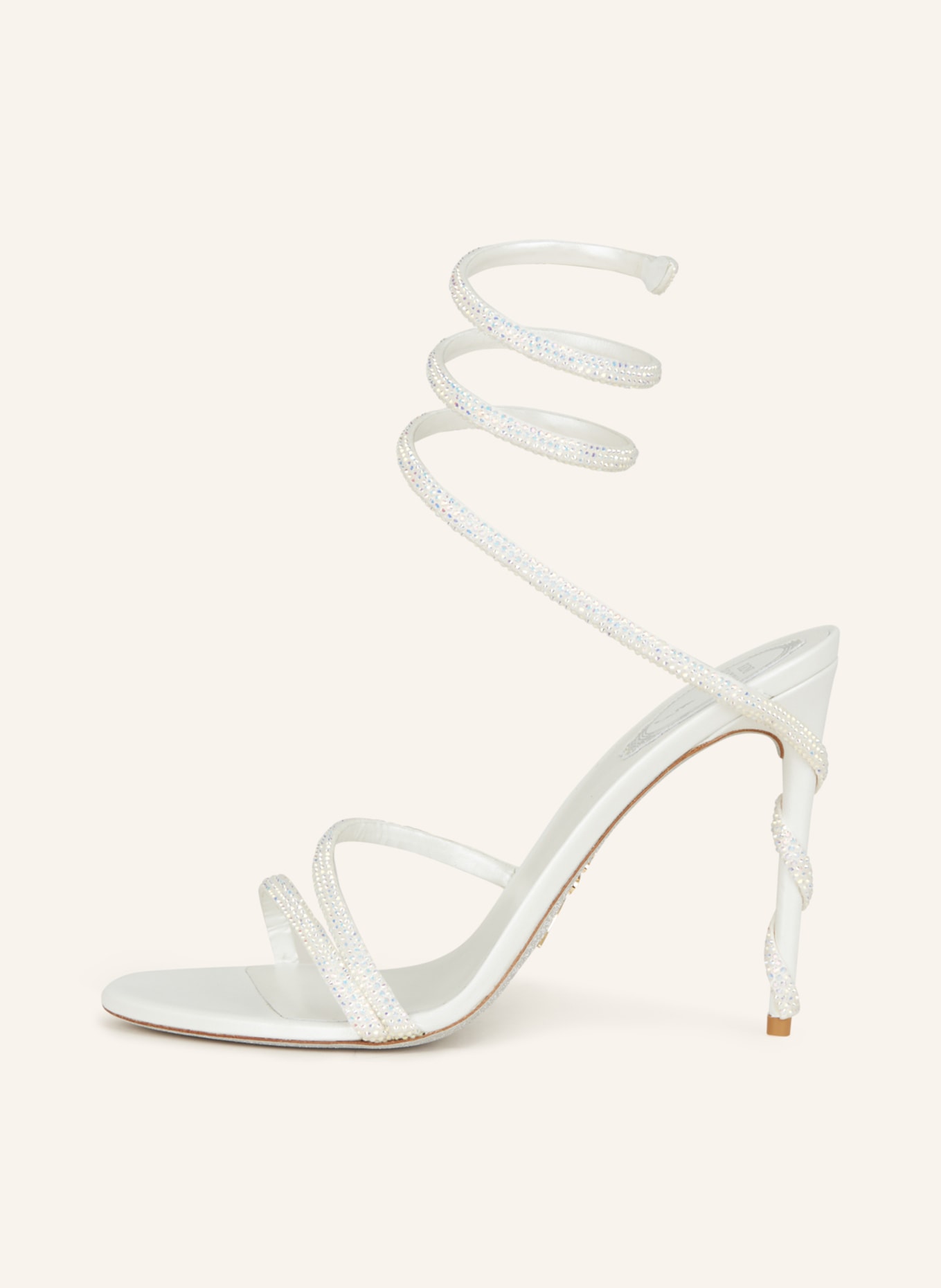 RENE CAOVILLA Sandals MARGOT, Color: WHITE (Image 4)