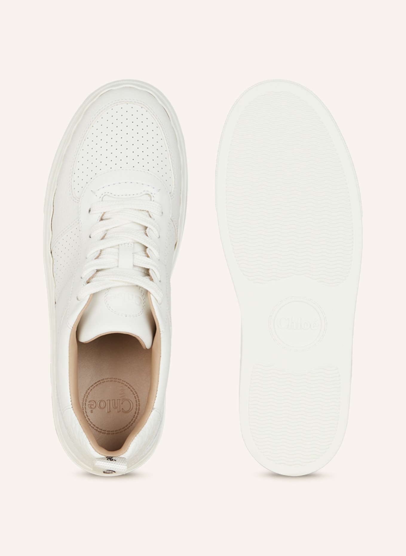 Chloé Sneakers LAUREN, Color: WHITE (Image 5)