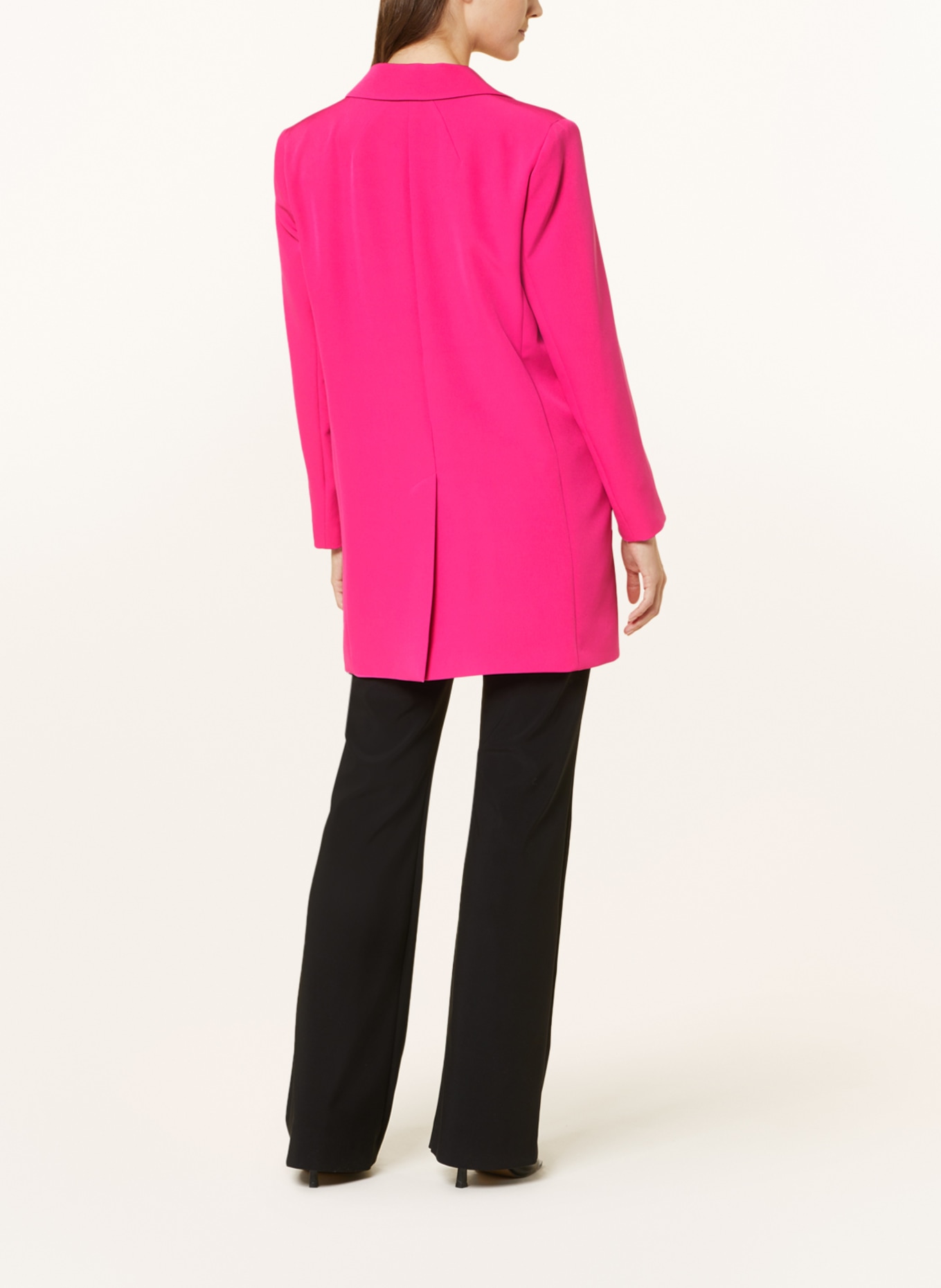 ELENA MIRO Long blazer, Color: PINK (Image 3)