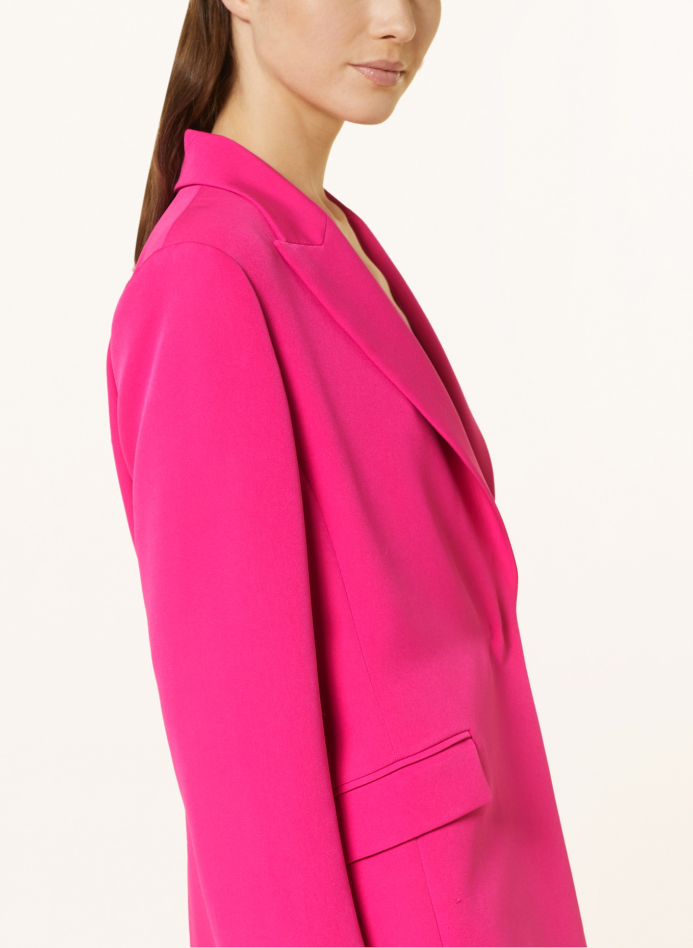 ELENA MIRO Long blazer, Color: PINK (Image 4)