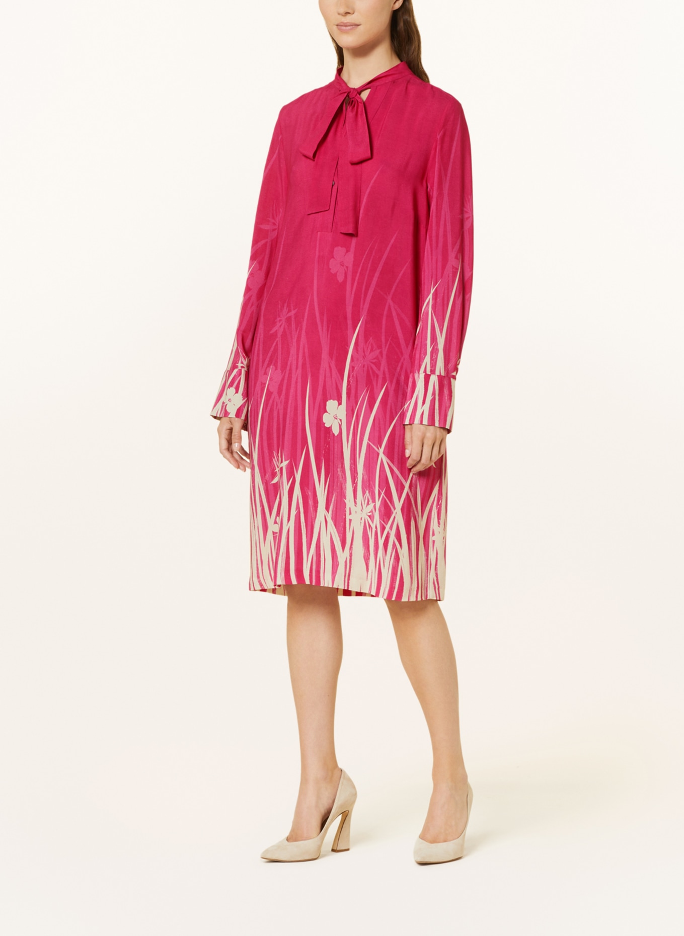 ELENA MIRO Kleid mit Schluppe, Farbe: PINK (Bild 2)