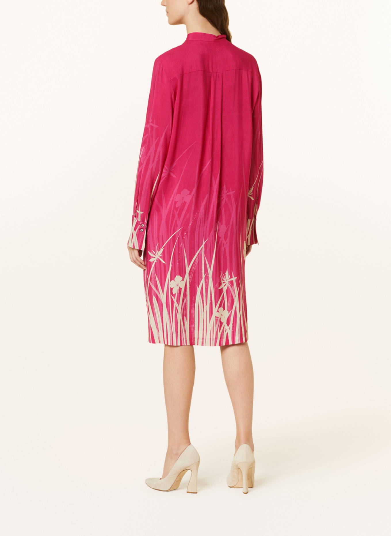 ELENA MIRO Šaty s vázačkou, Barva: RŮŽOVÁ (Obrázek 3)