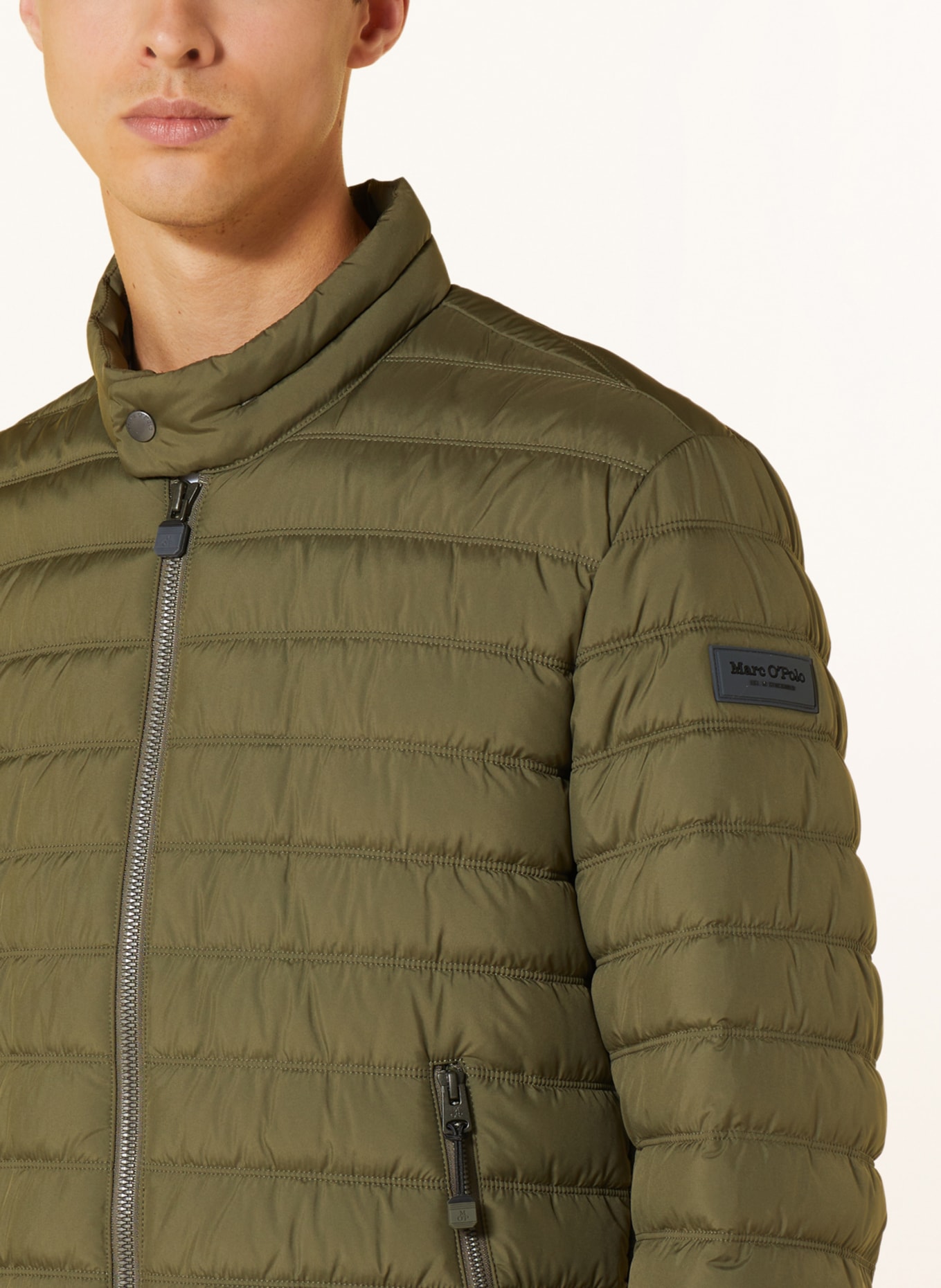 Marc O'Polo Quilted jacket, Color: OLIVE (Image 4)