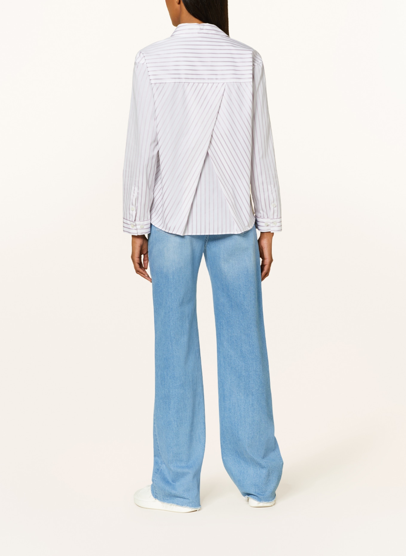 BOGNER Shirt blouse LIKO, Color: WHITE/ LIGHT PINK (Image 3)