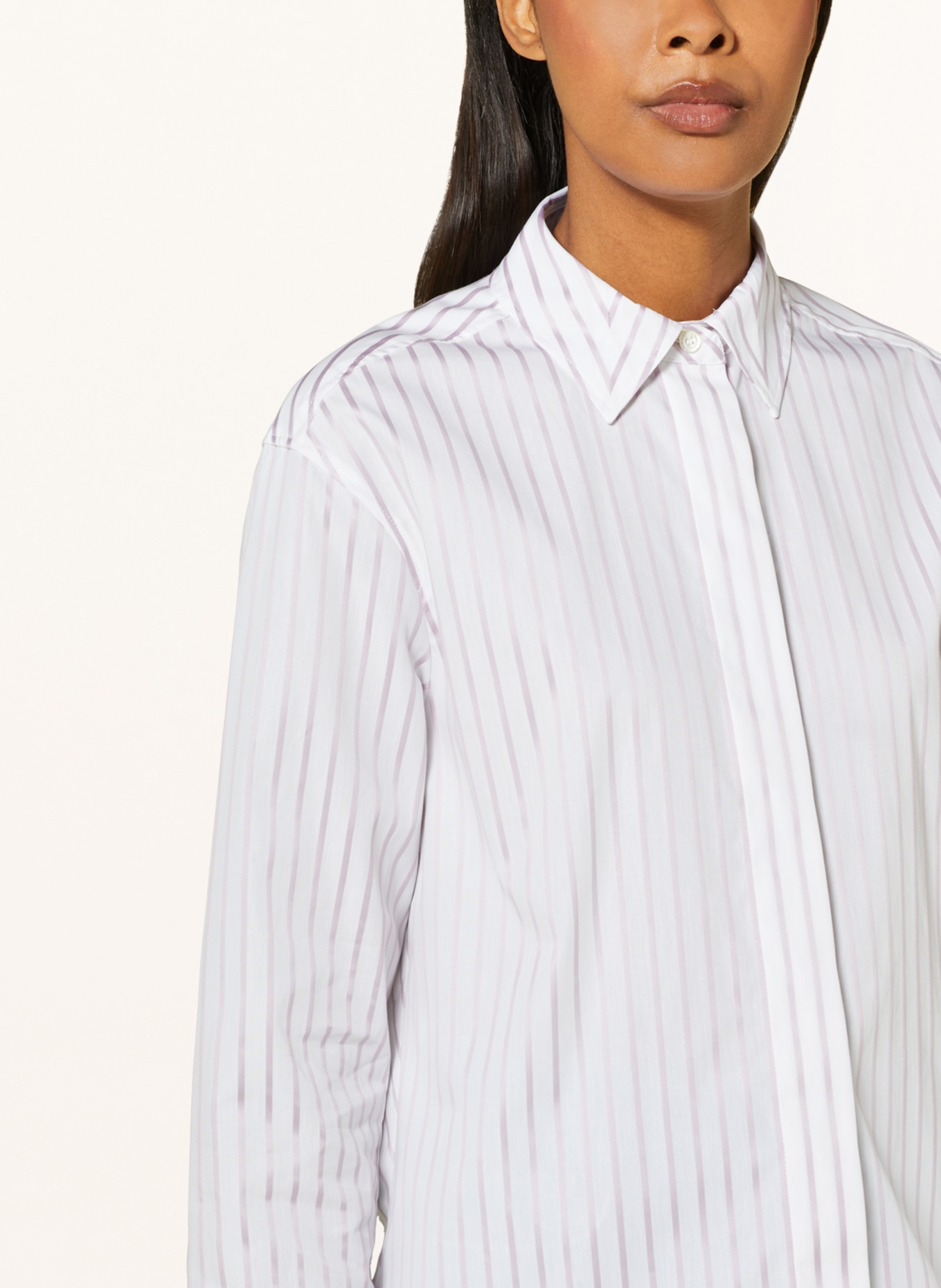 BOGNER Shirt blouse LIKO, Color: WHITE/ LIGHT PINK (Image 4)