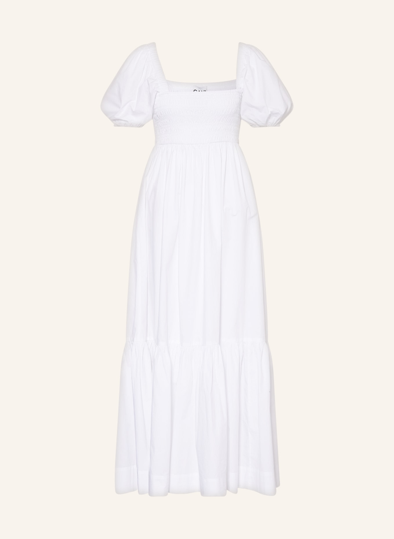 GANNI Kleid, Farbe: WEISS (Bild 1)