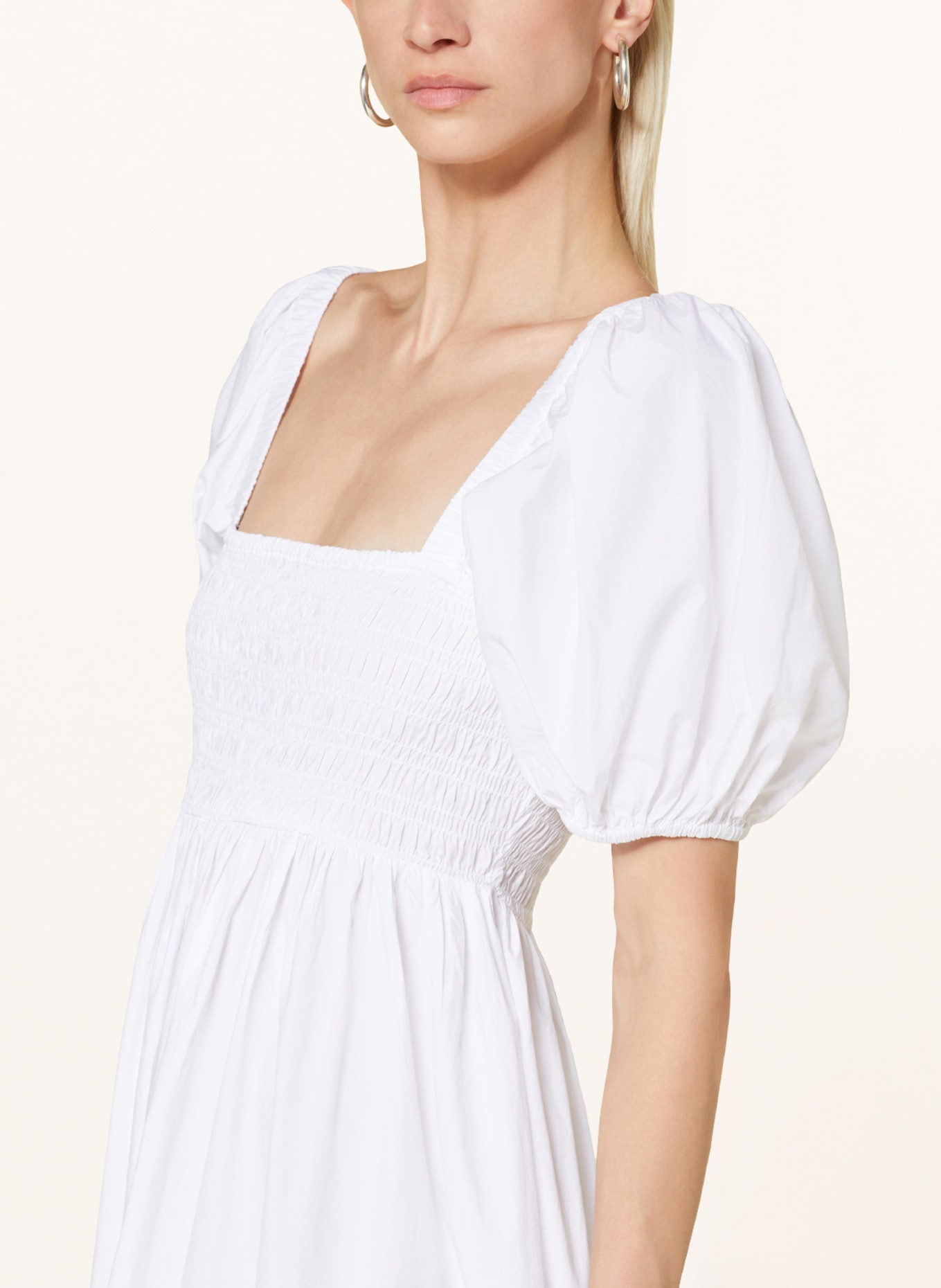 GANNI Dress, Color: WHITE (Image 4)