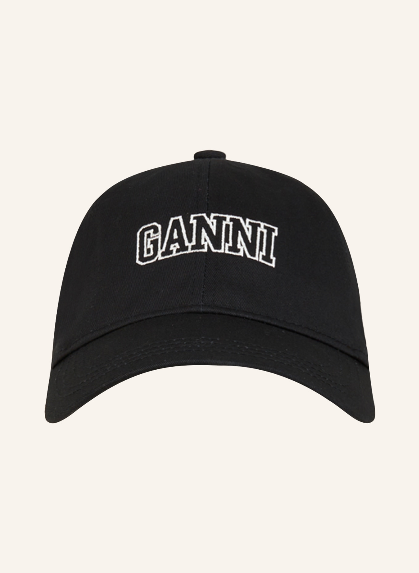 GANNI Cap, Color: BLACK (Image 2)