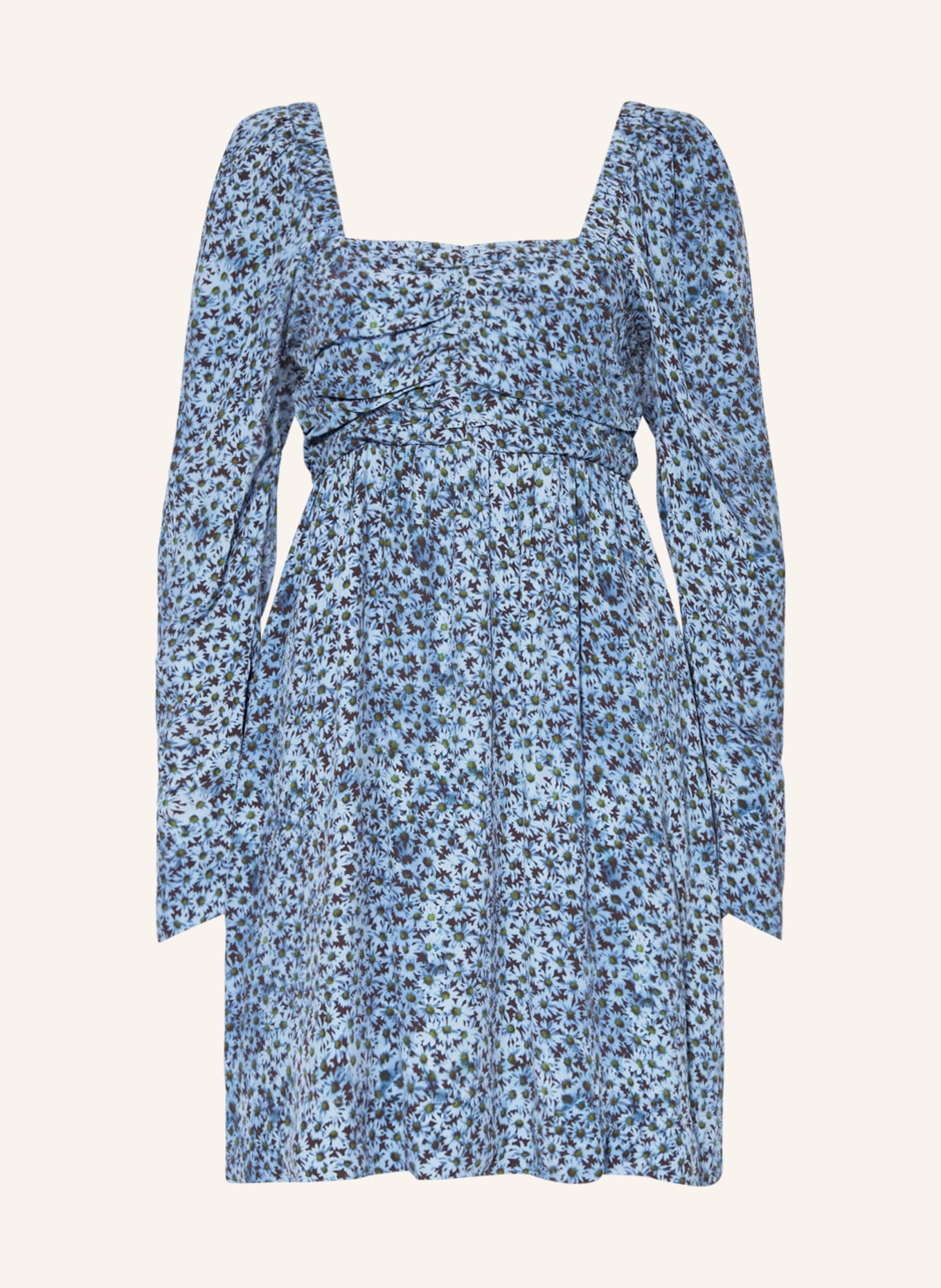 Ganni light deals blue dress