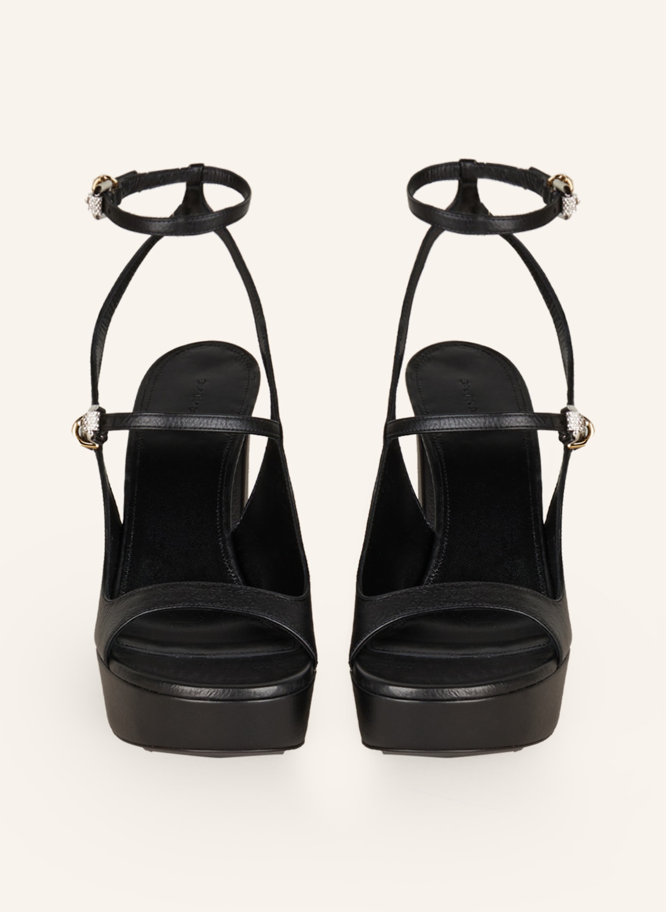 GIVENCHY Platform sandals VOYOU, Color: BLACK (Image 3)