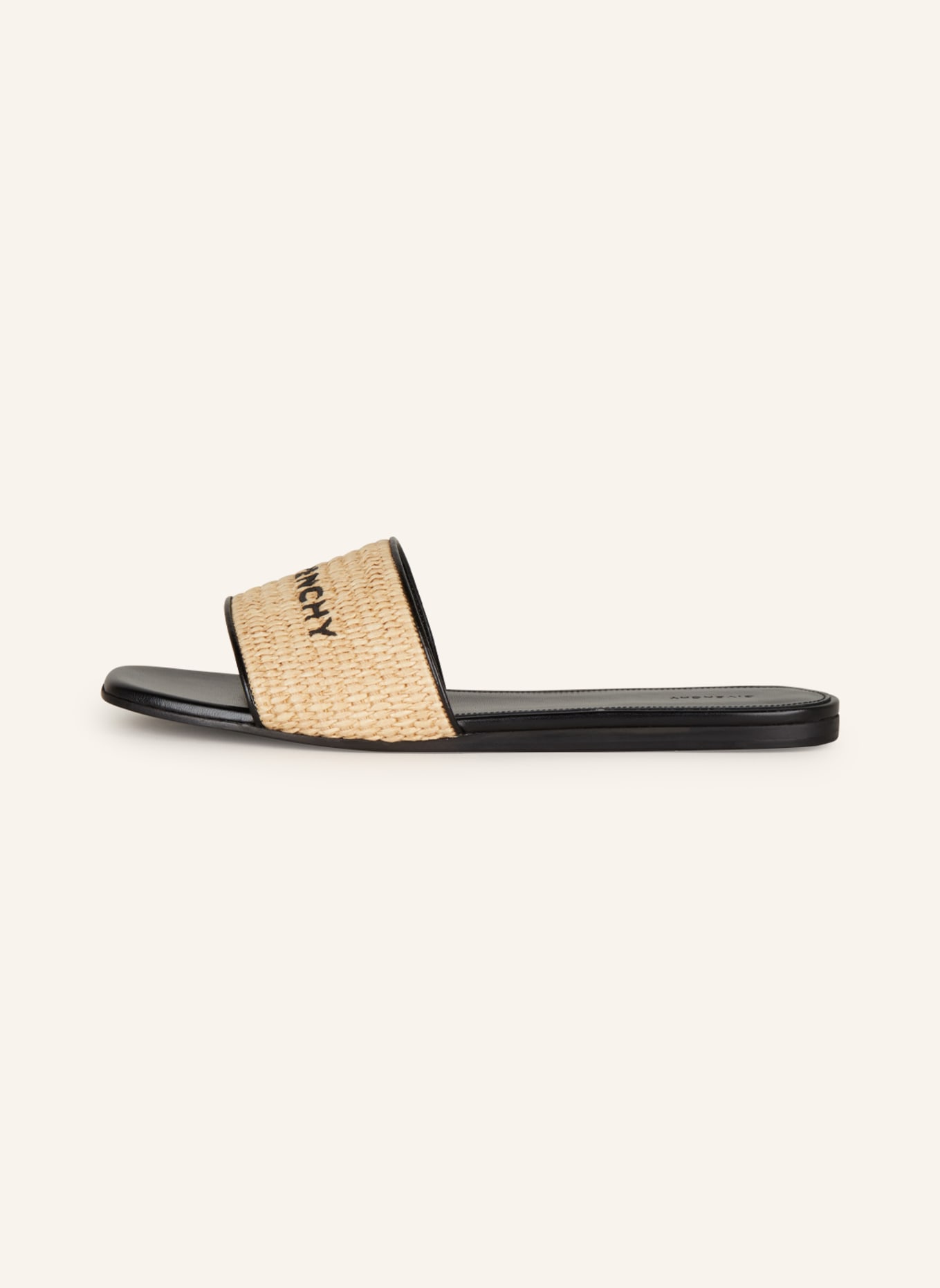 GIVENCHY Slides 4G, Color: LIGHT BROWN/ BLACK (Image 4)