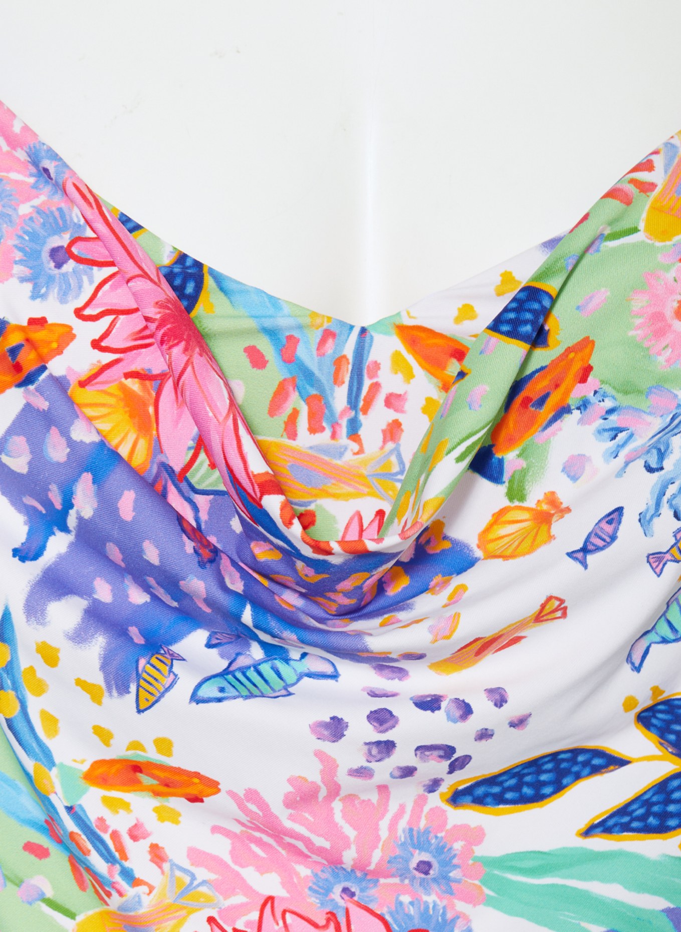 SEAFOLLY Bralette-Bikini-Top UNDER THE SEA, Farbe: WEISS/ LILA/ PINK (Bild 4)